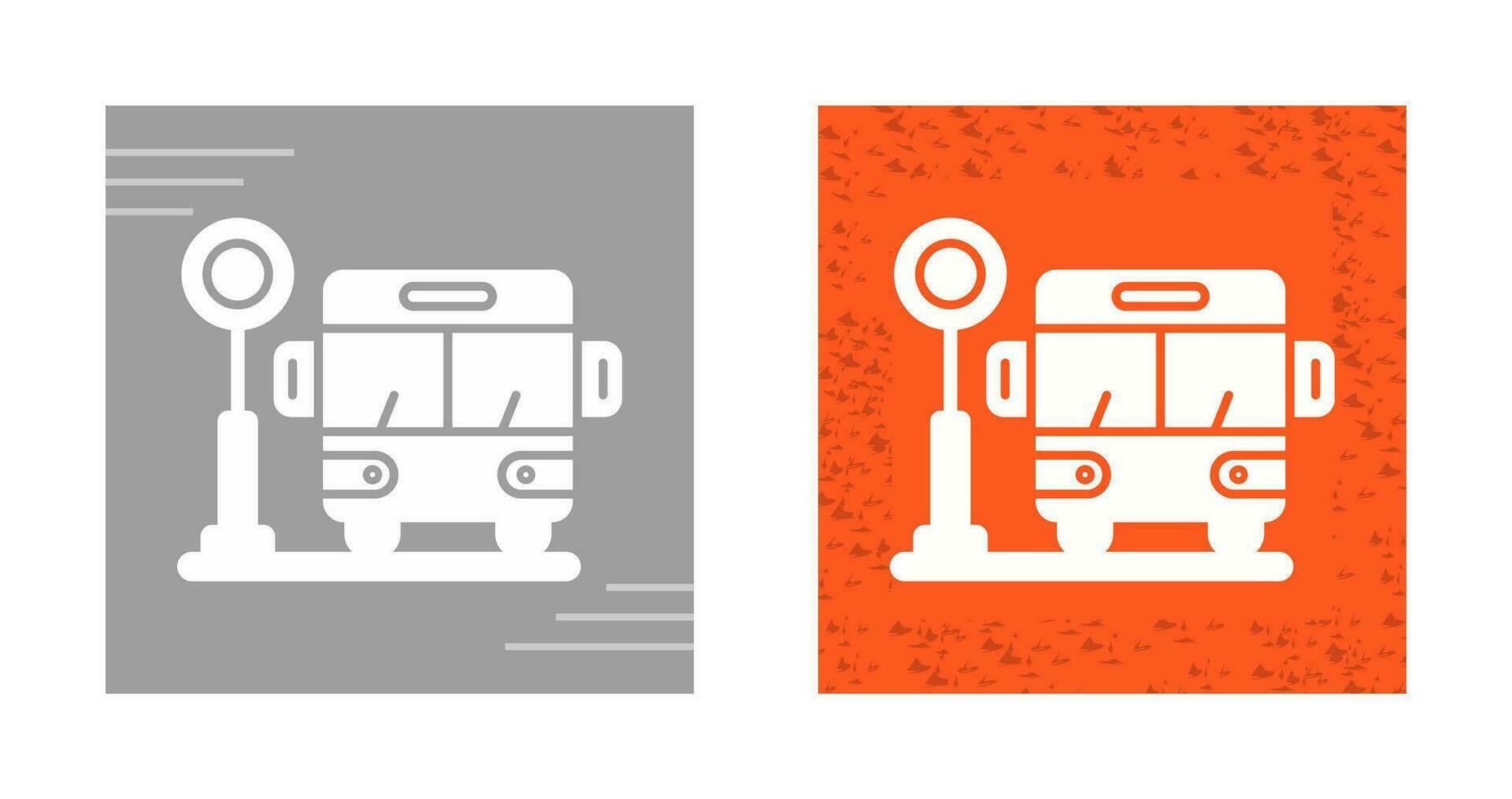 Bus Stop Vector Icon