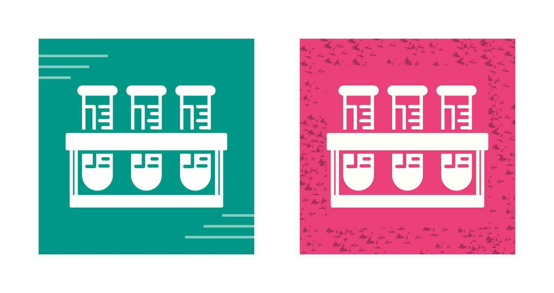 Test Tubes Vector Icon