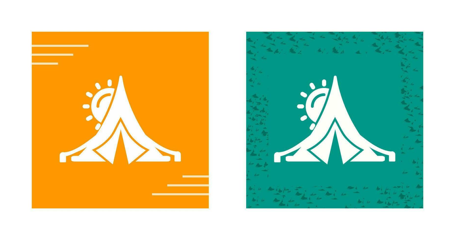 Tent Vector Icon