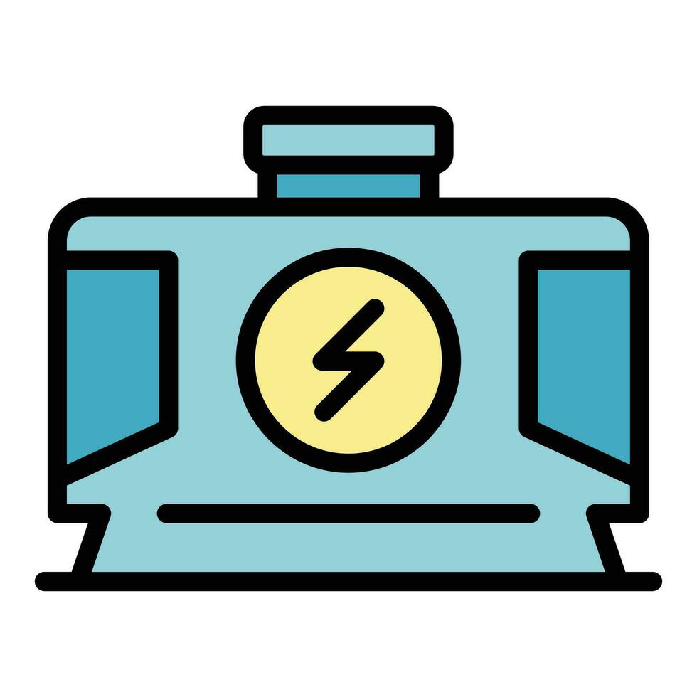 Service generator icon vector flat