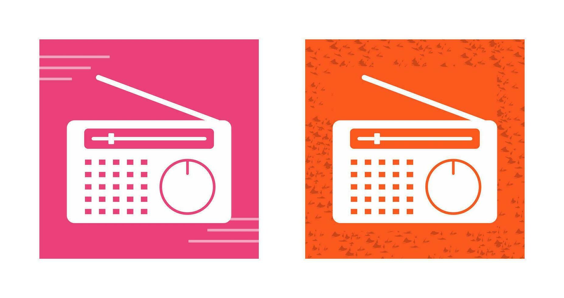 Radio Vector Icon