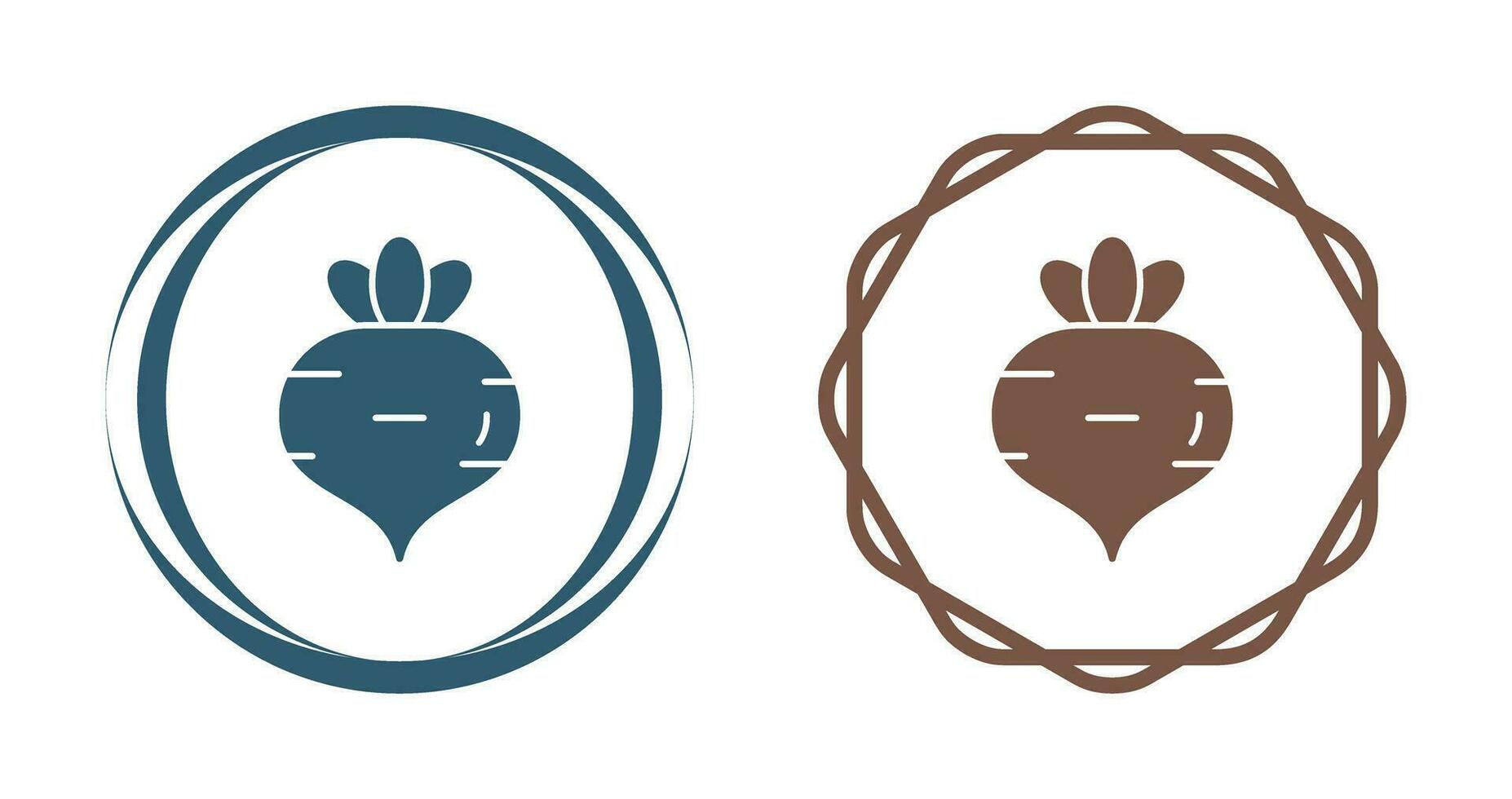 Turnip Vector Icon