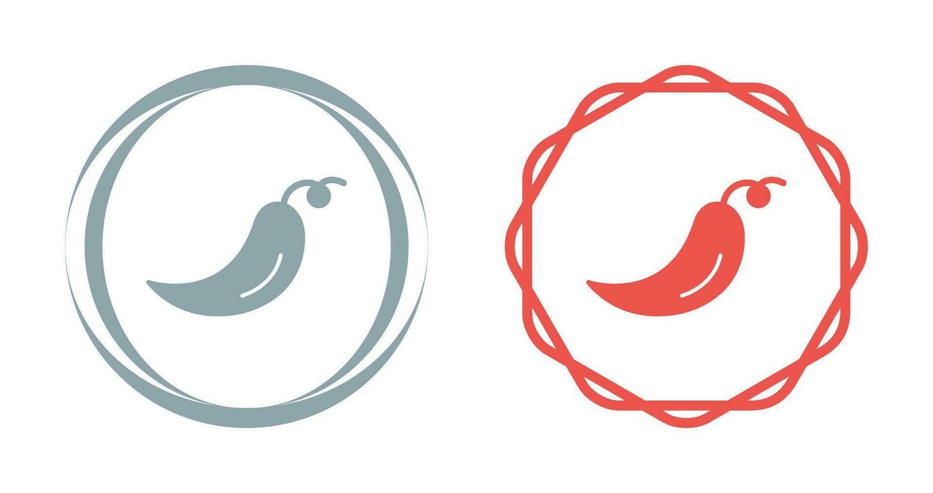 Chilli Vector Icon