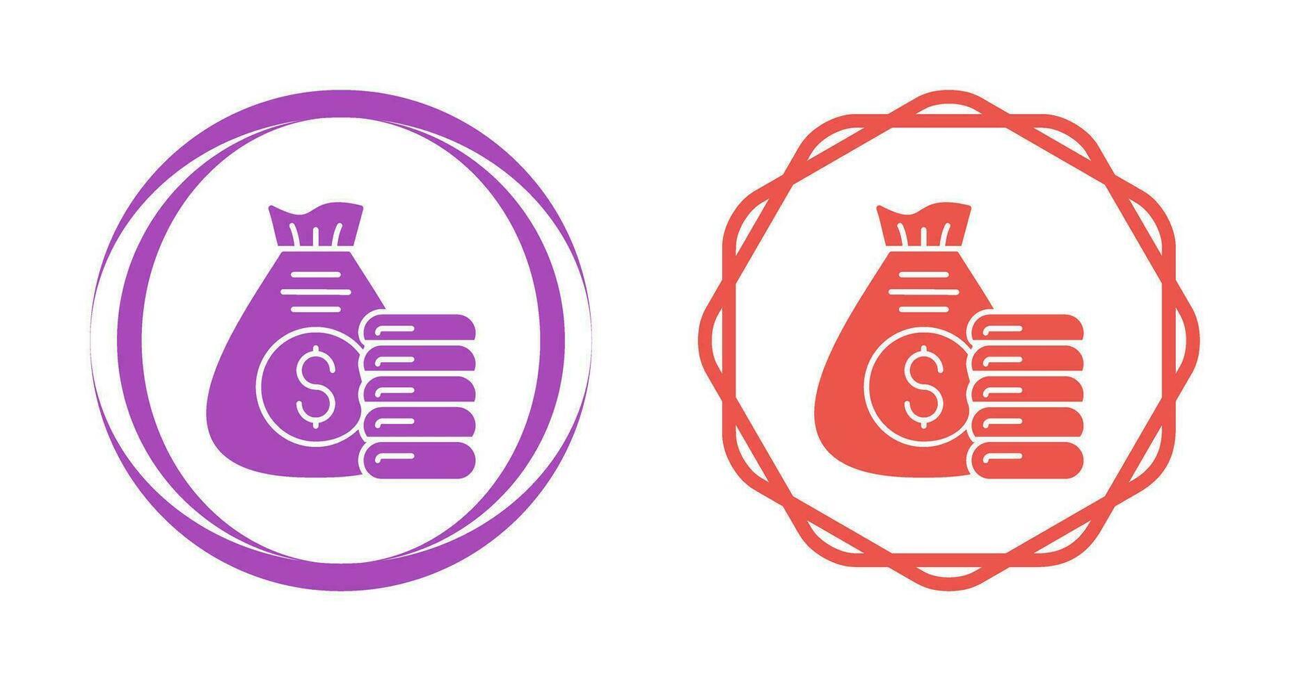 Money Bag Vector Icon