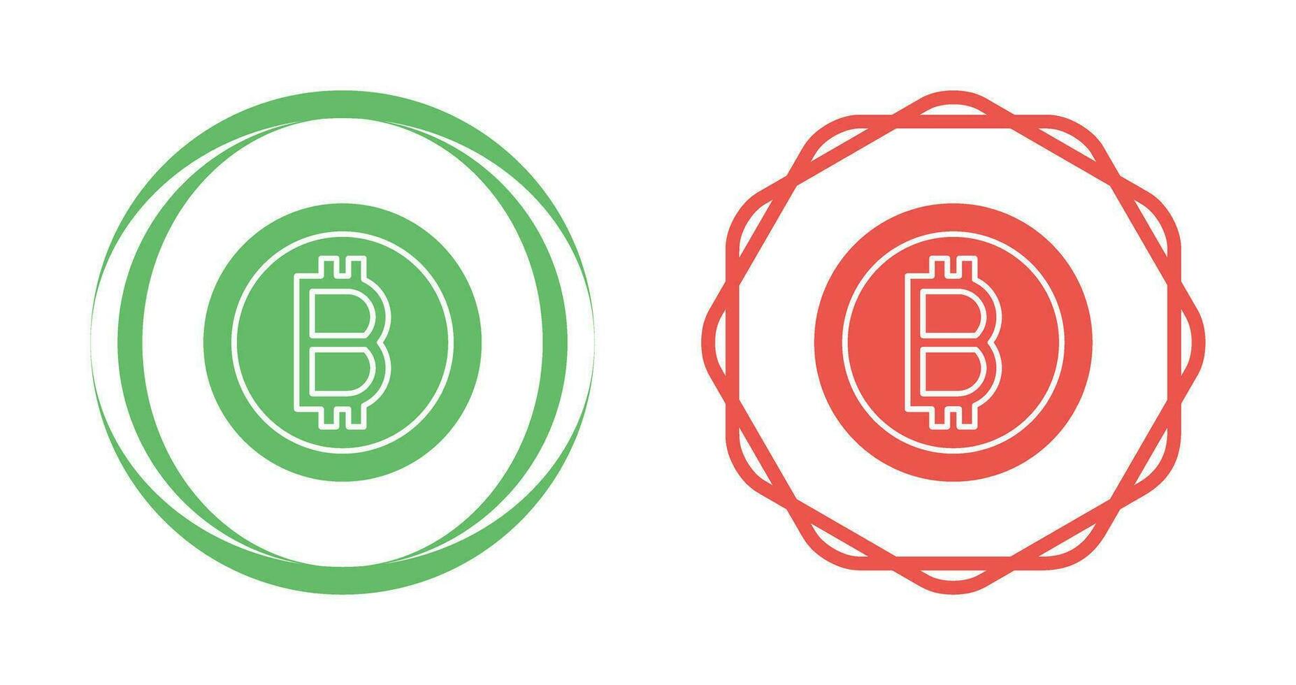 Bitcoin Vector Icon