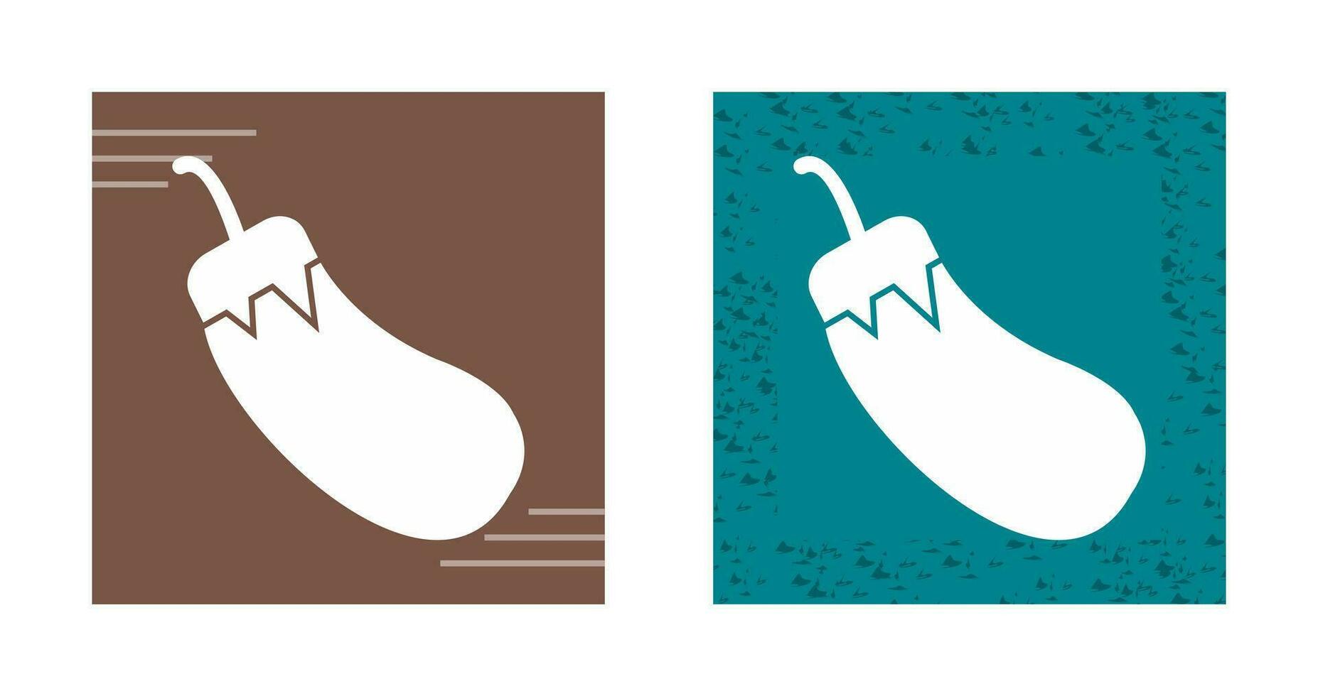 Eggplant Vector Icon