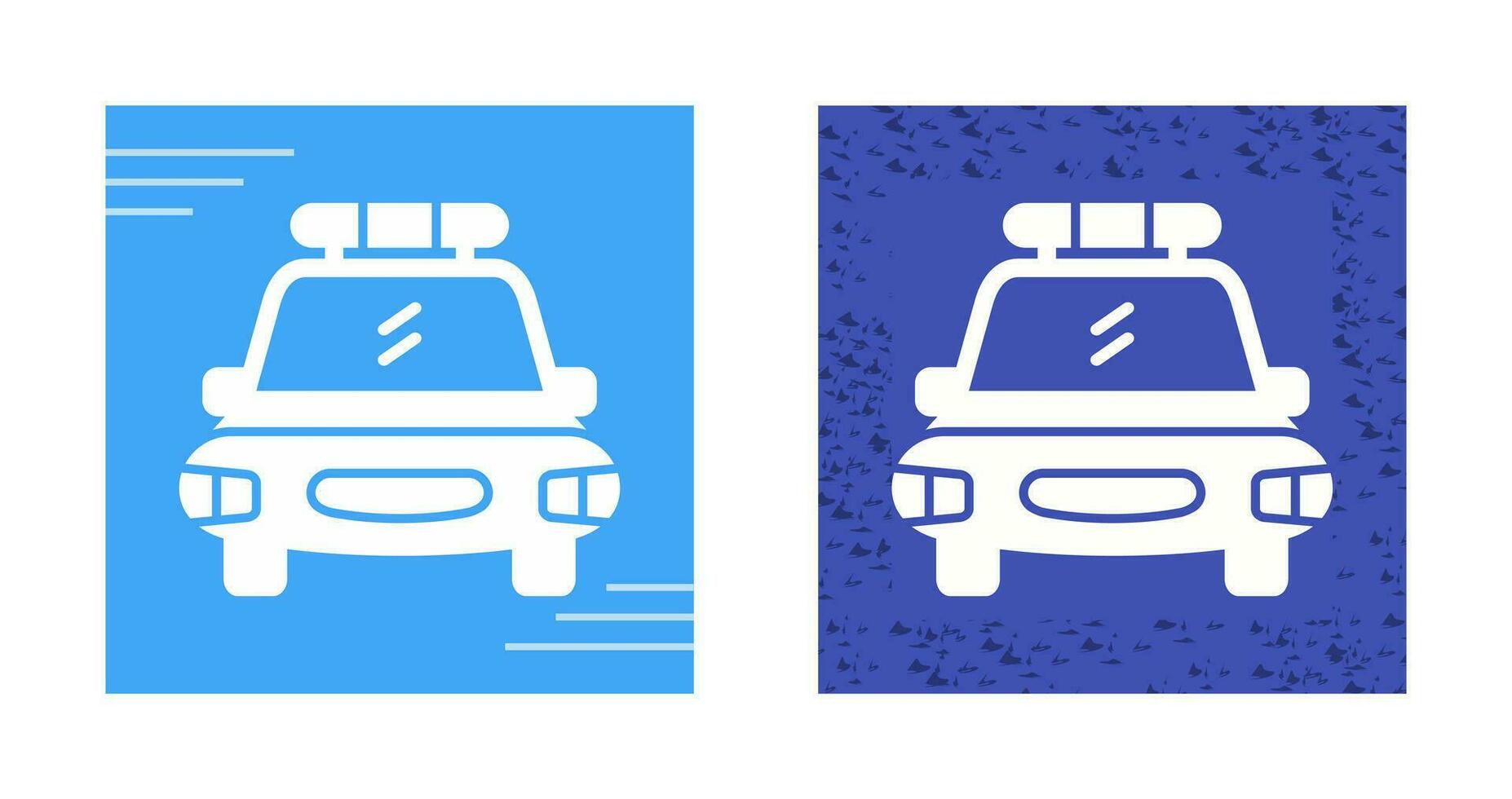Police Car Vector Icon