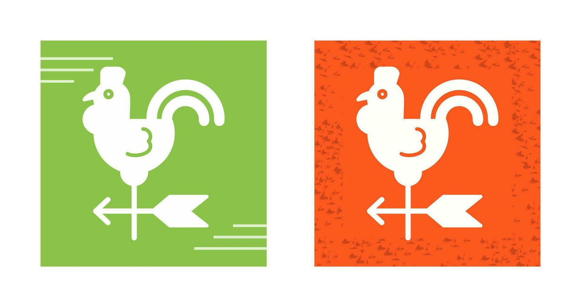 Wind Vane Vector Icon
