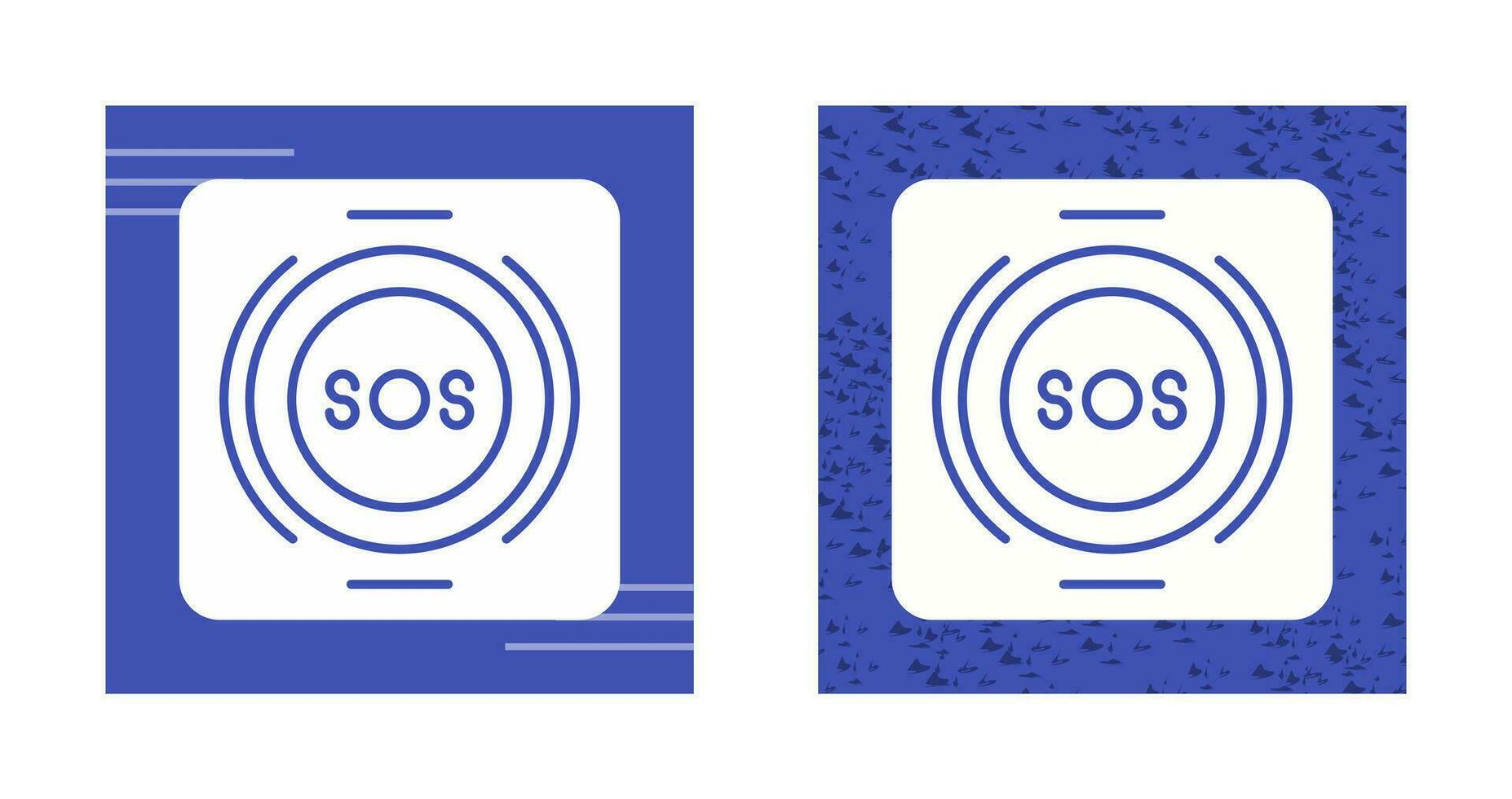Emergency Button Vector Icon