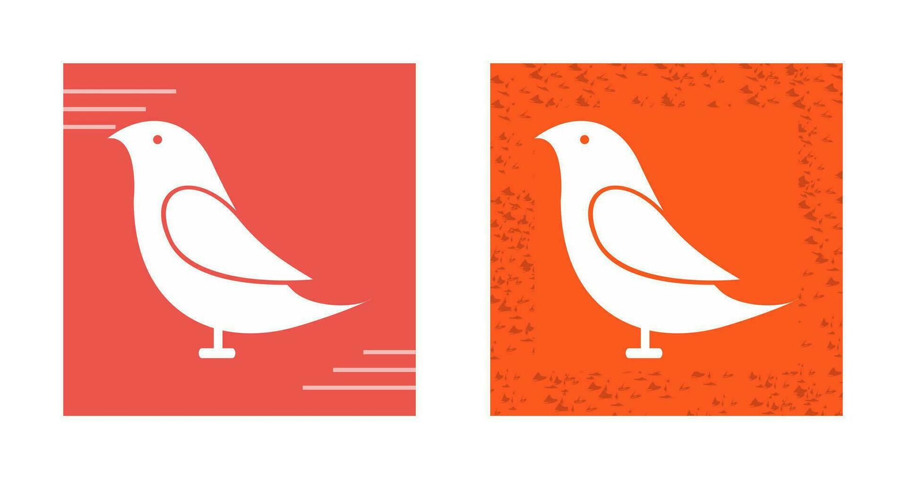 icono de vector de aves