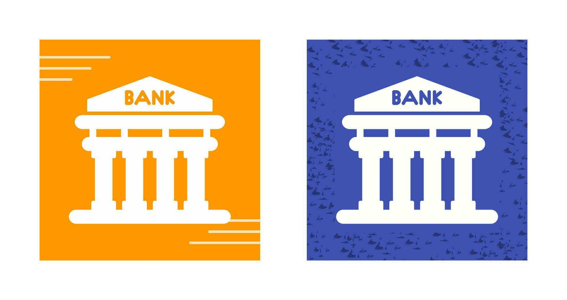 icono de vector de banco