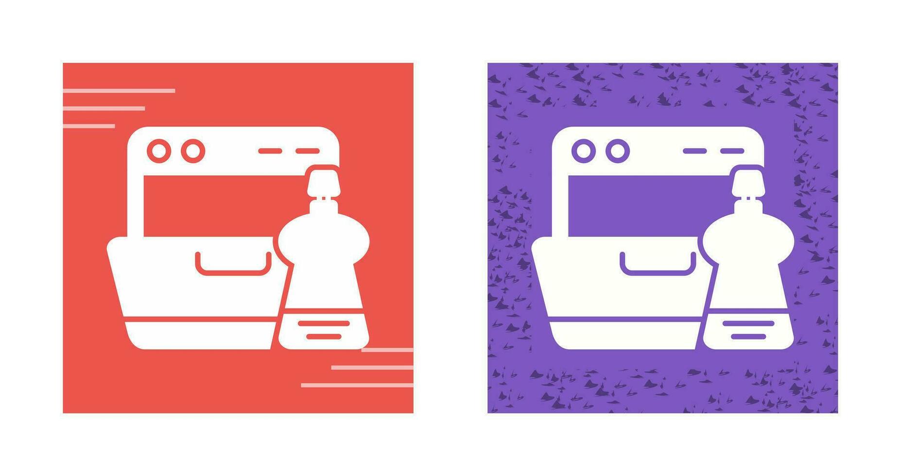 Washing Dishes Vector Icon