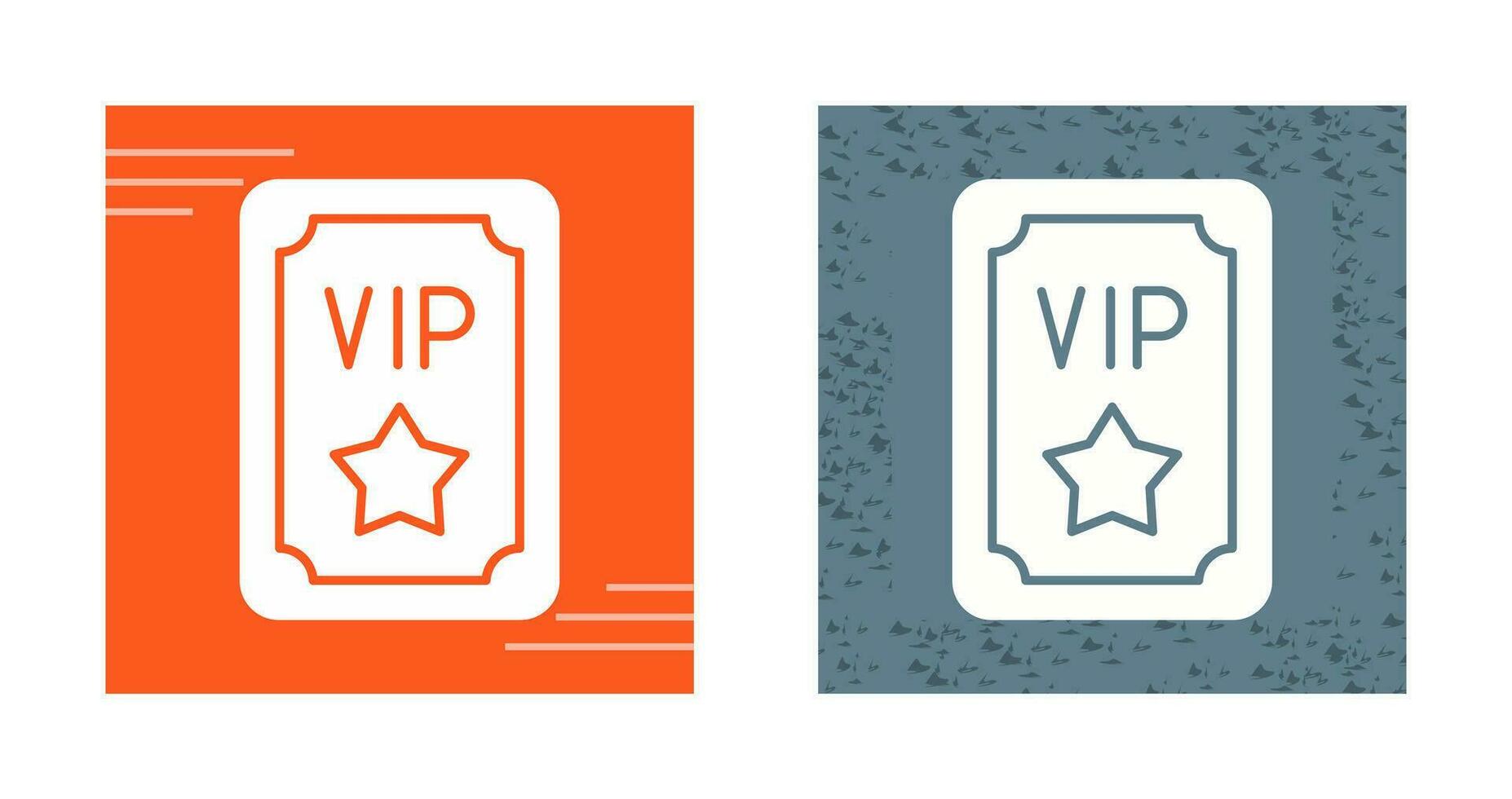 Vip Pass Vector Icon