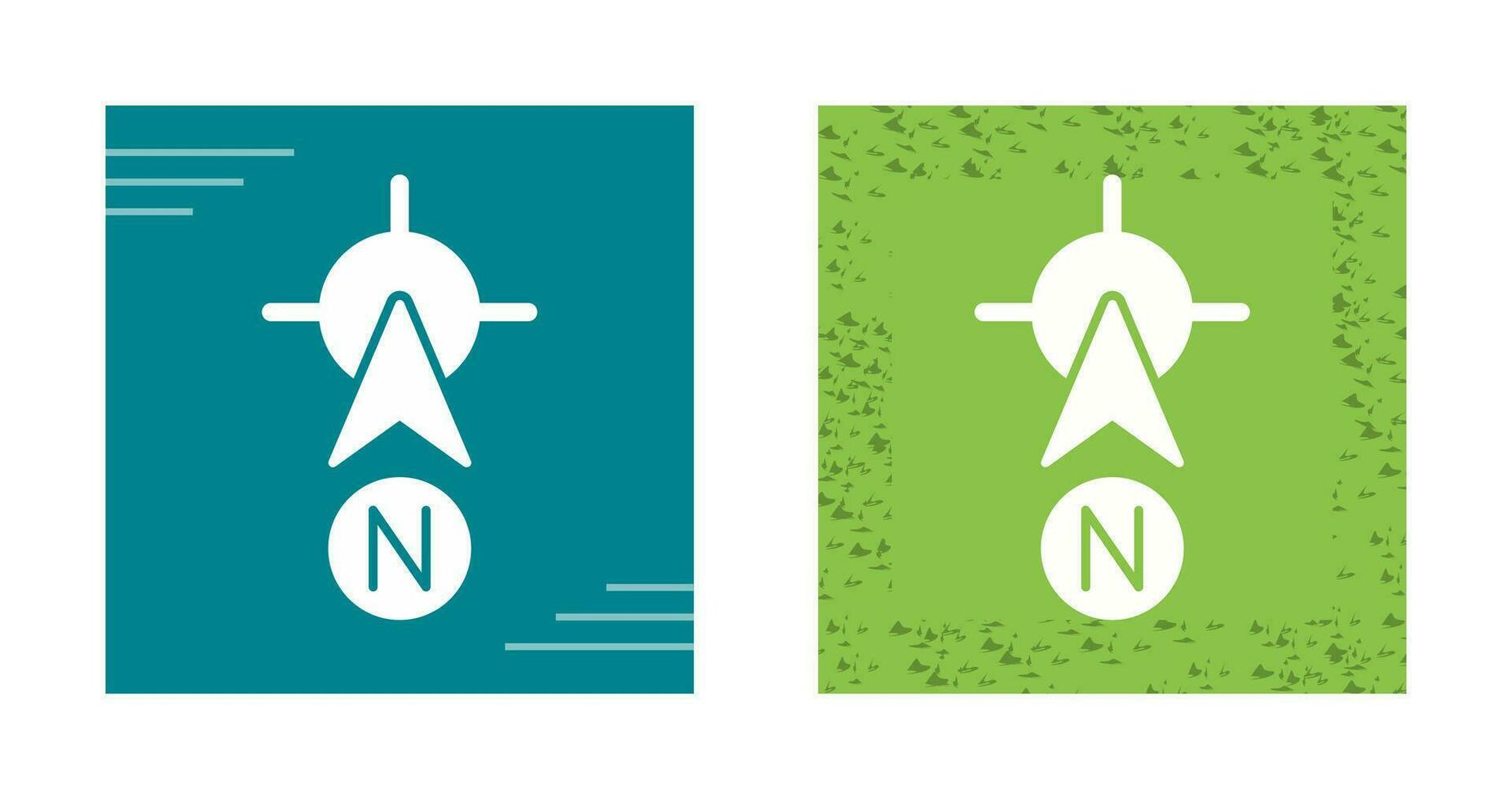 North Vector Icon