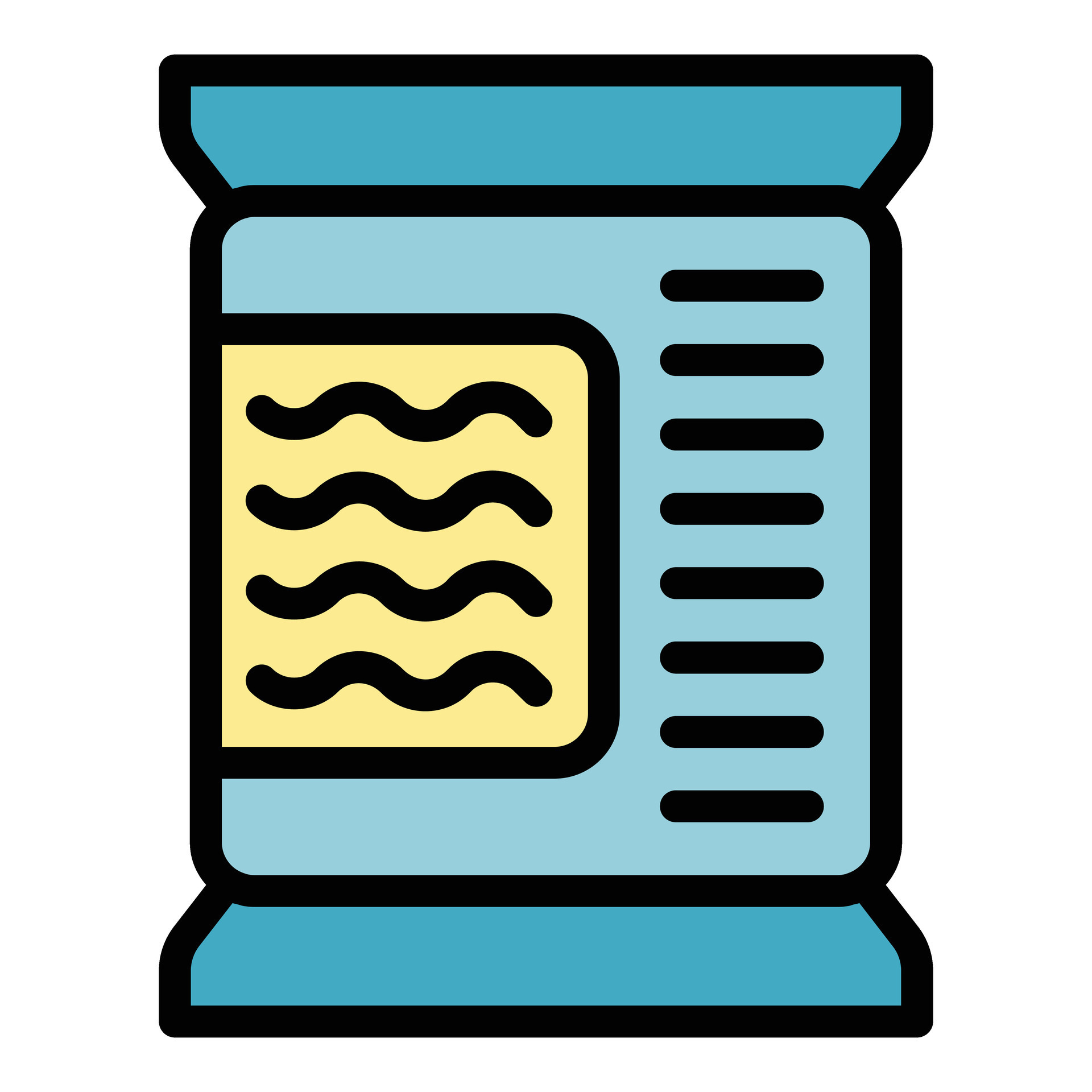 Noodle pack icon vector flat 28777759 Vector Art at Vecteezy