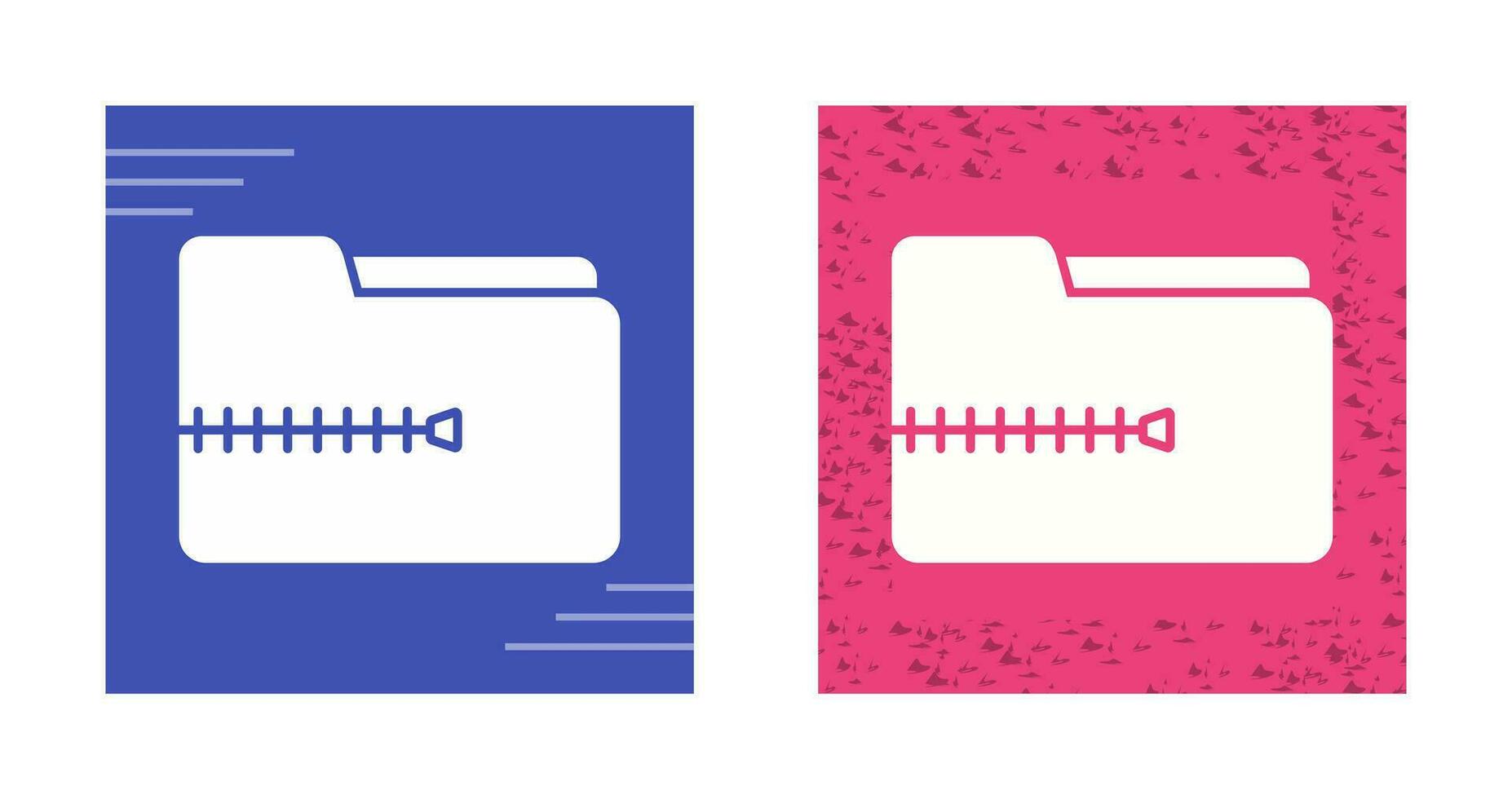 Zip File Vector Icon