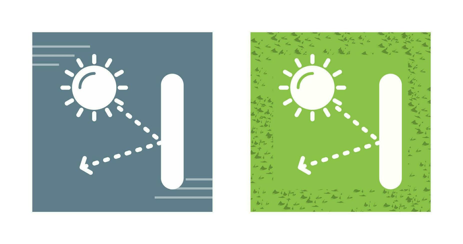 Specular Reflection Vector Icon