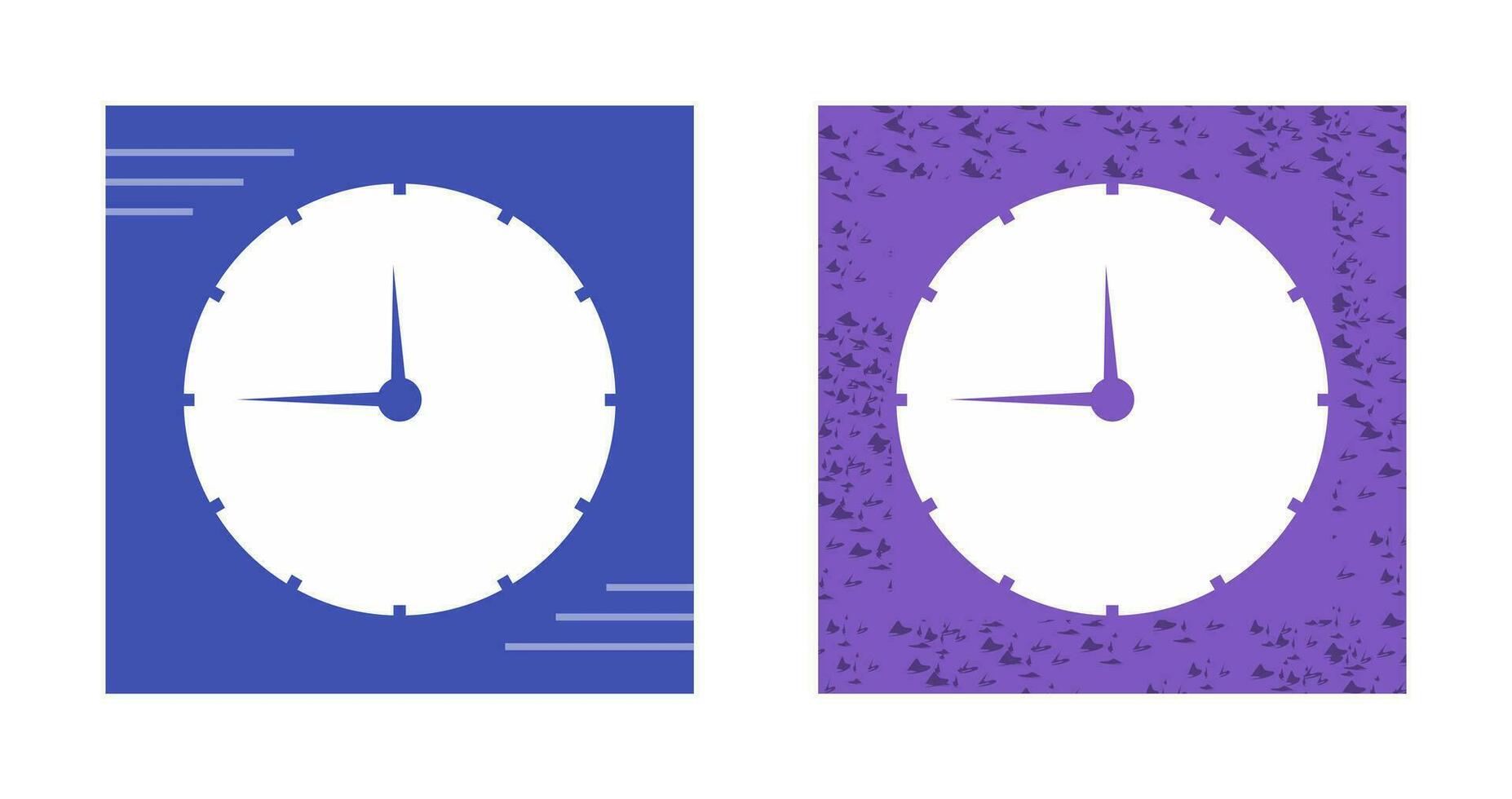 icono de vector de reloj de pared