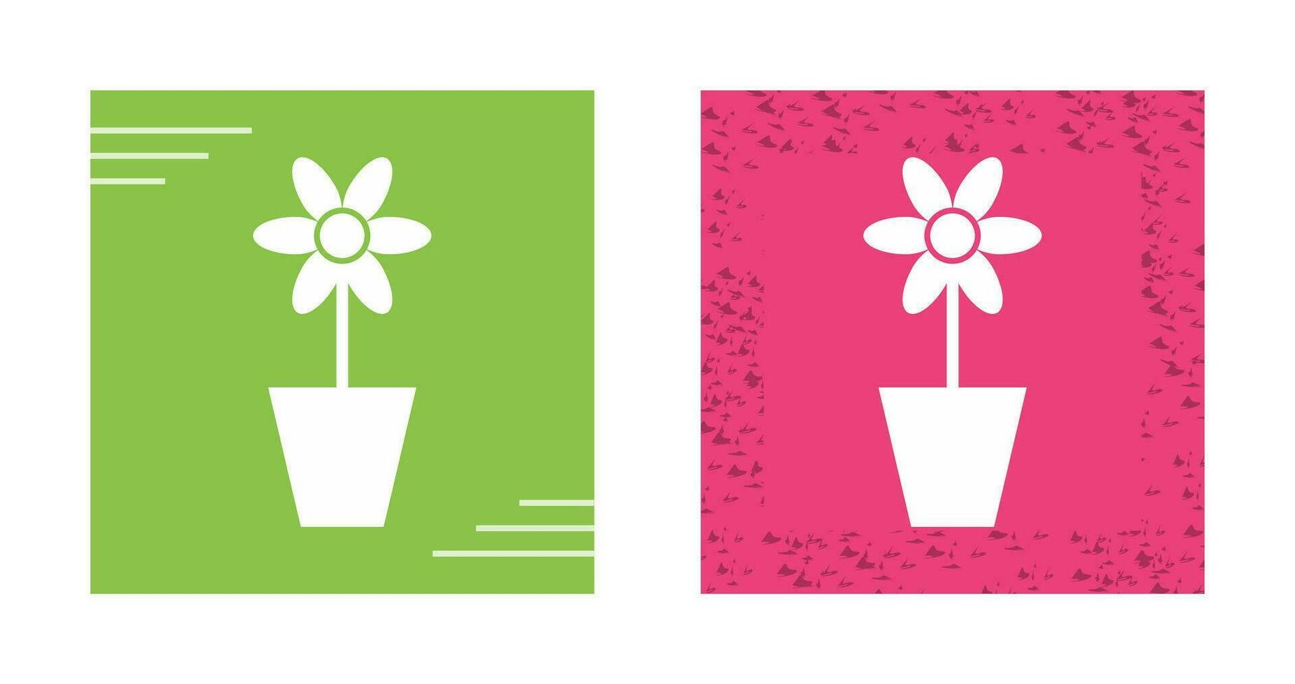 Flower Pot Vector Icon