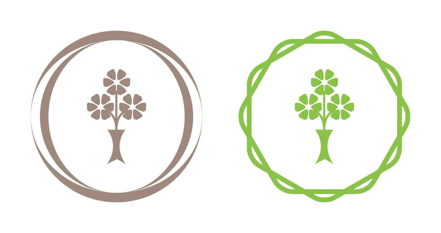 Flower Bunch Vector Icon
