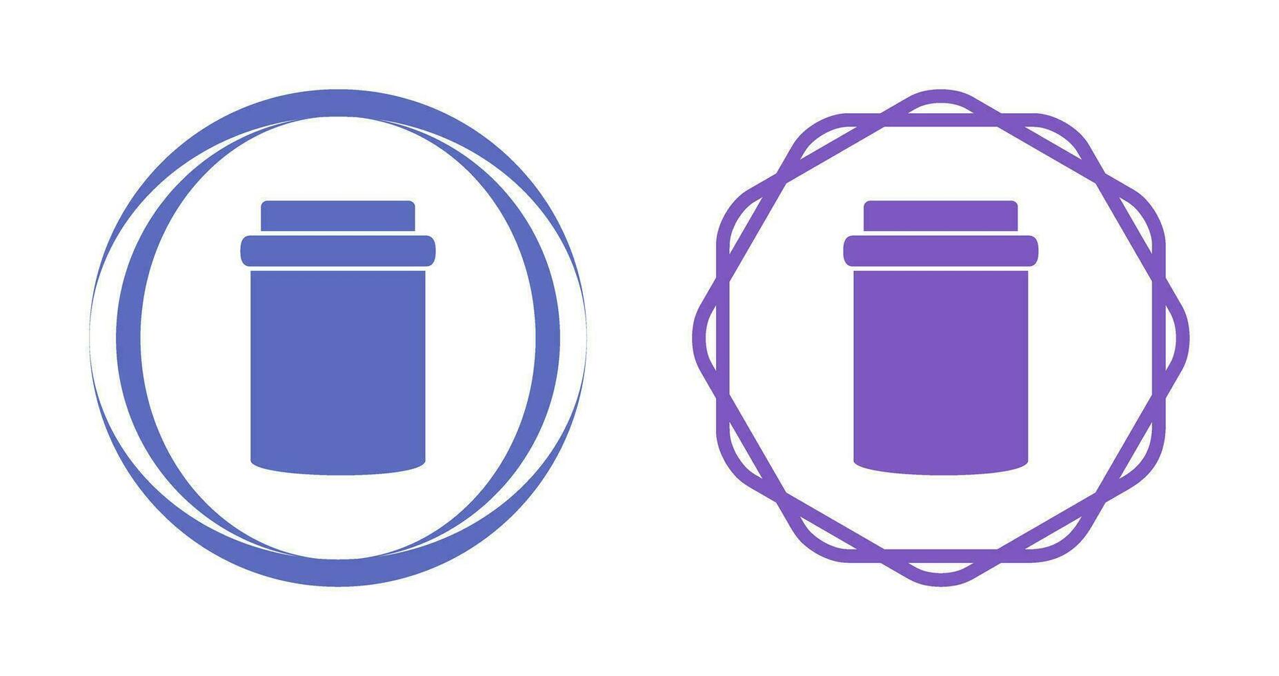 Jam Bottle Vector Icon