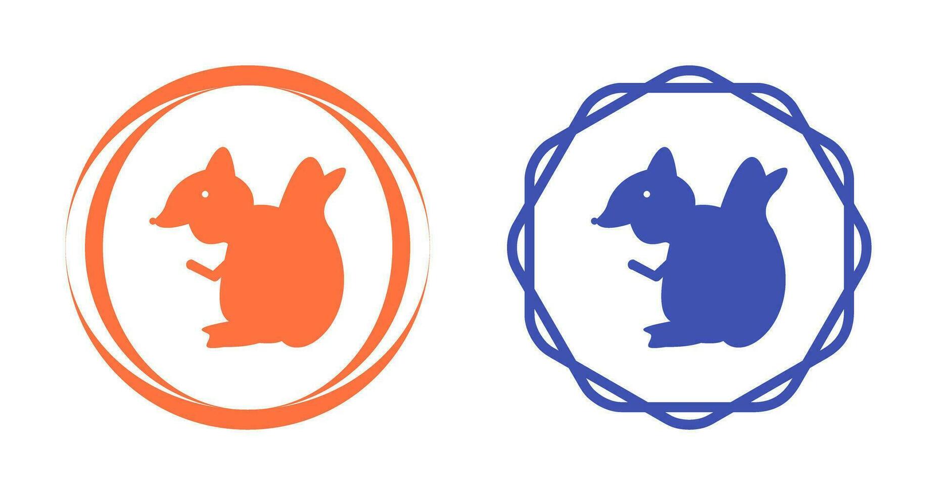 Squirrel Vector Icon
