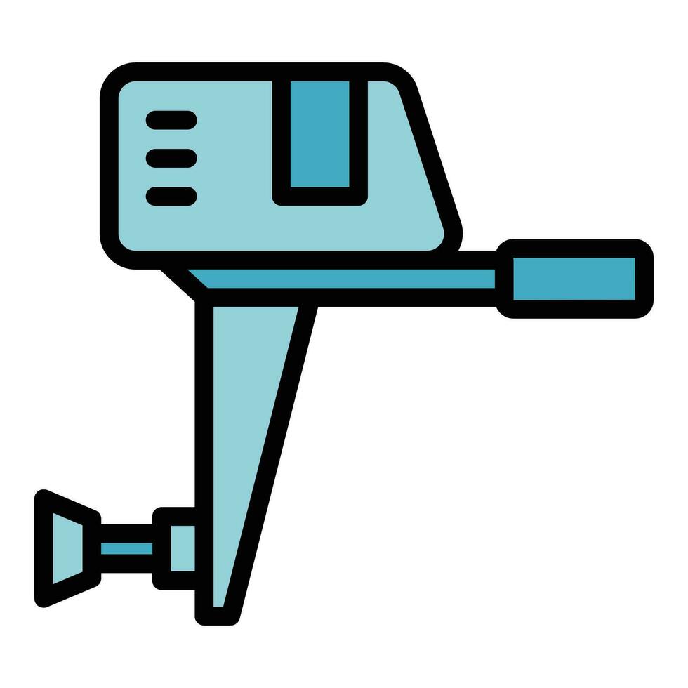 Motorboat icon vector flat