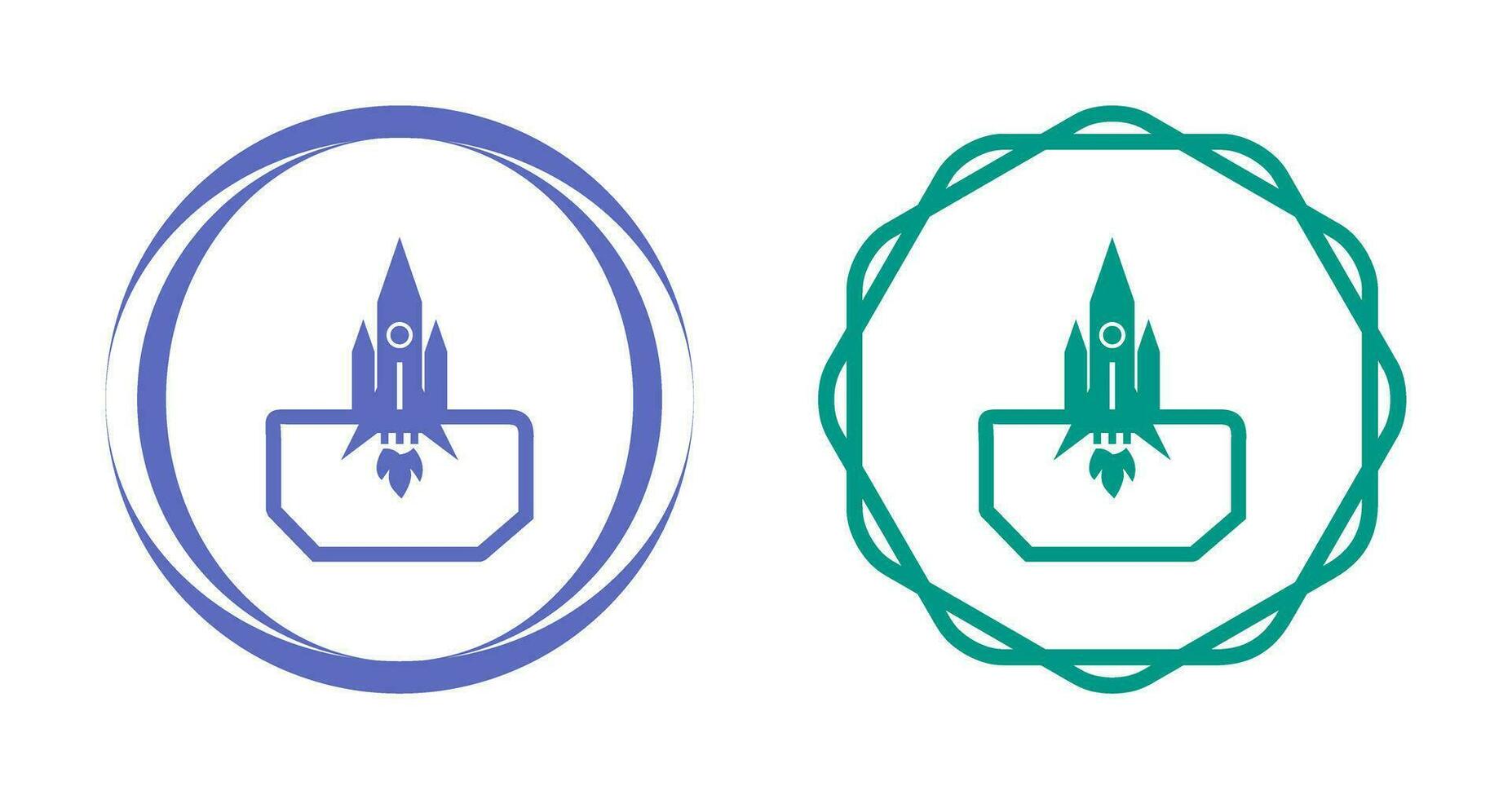 Space Shuttle Vector Icon