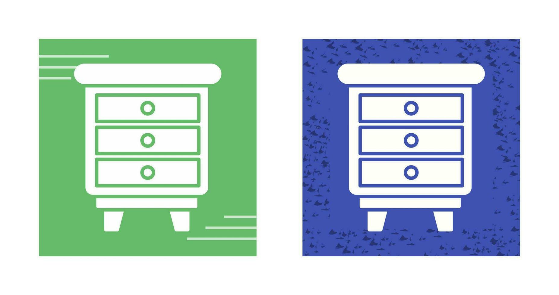 Chest Of Drawers Vector Icon