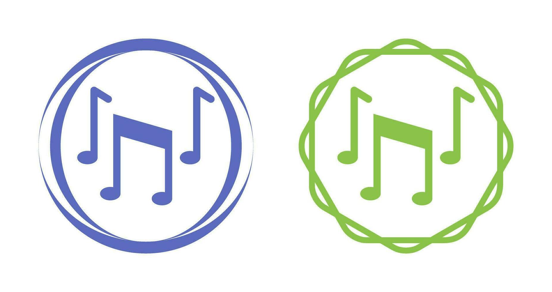 Musical Notes Vector Icon
