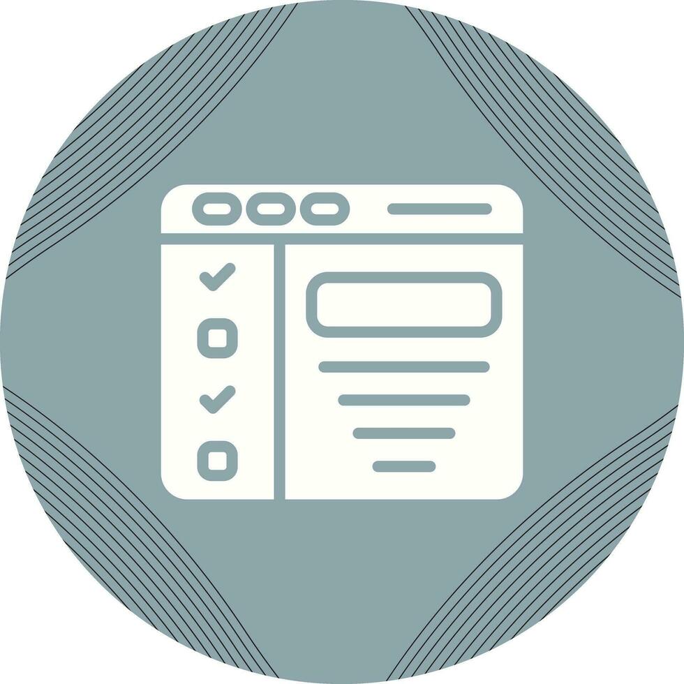 Design Brief Vector Icon