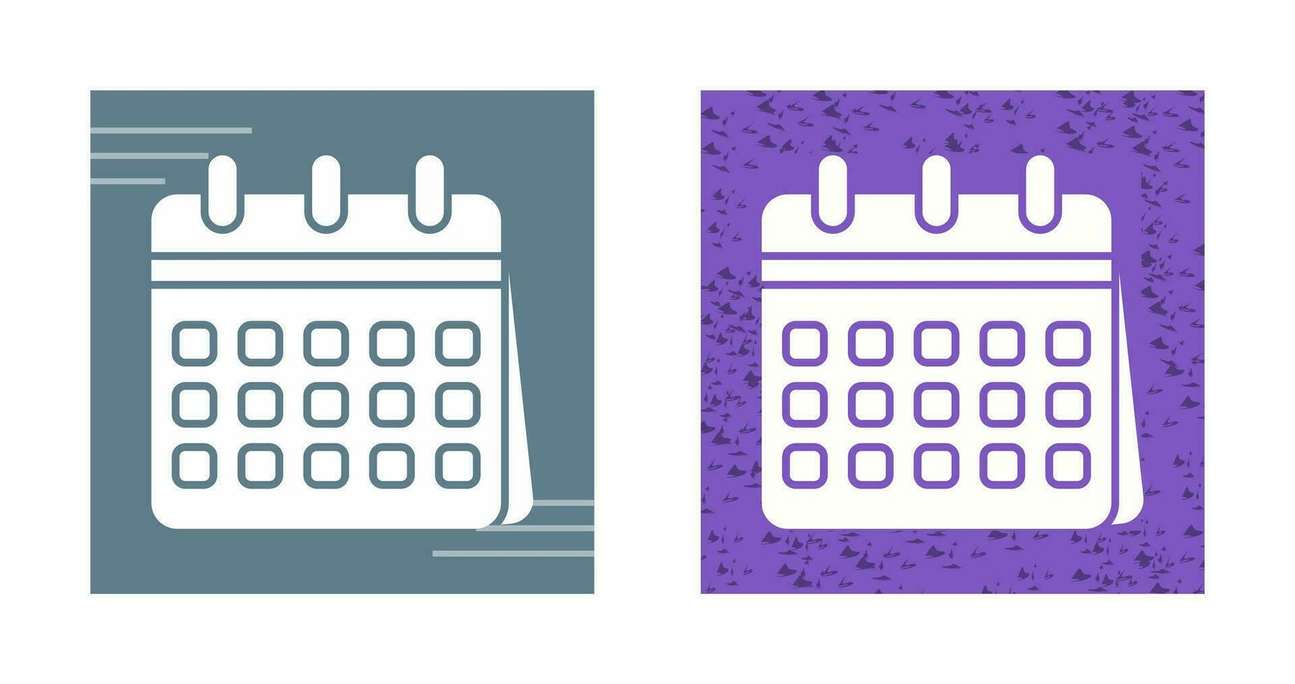 icono de vector de calendario