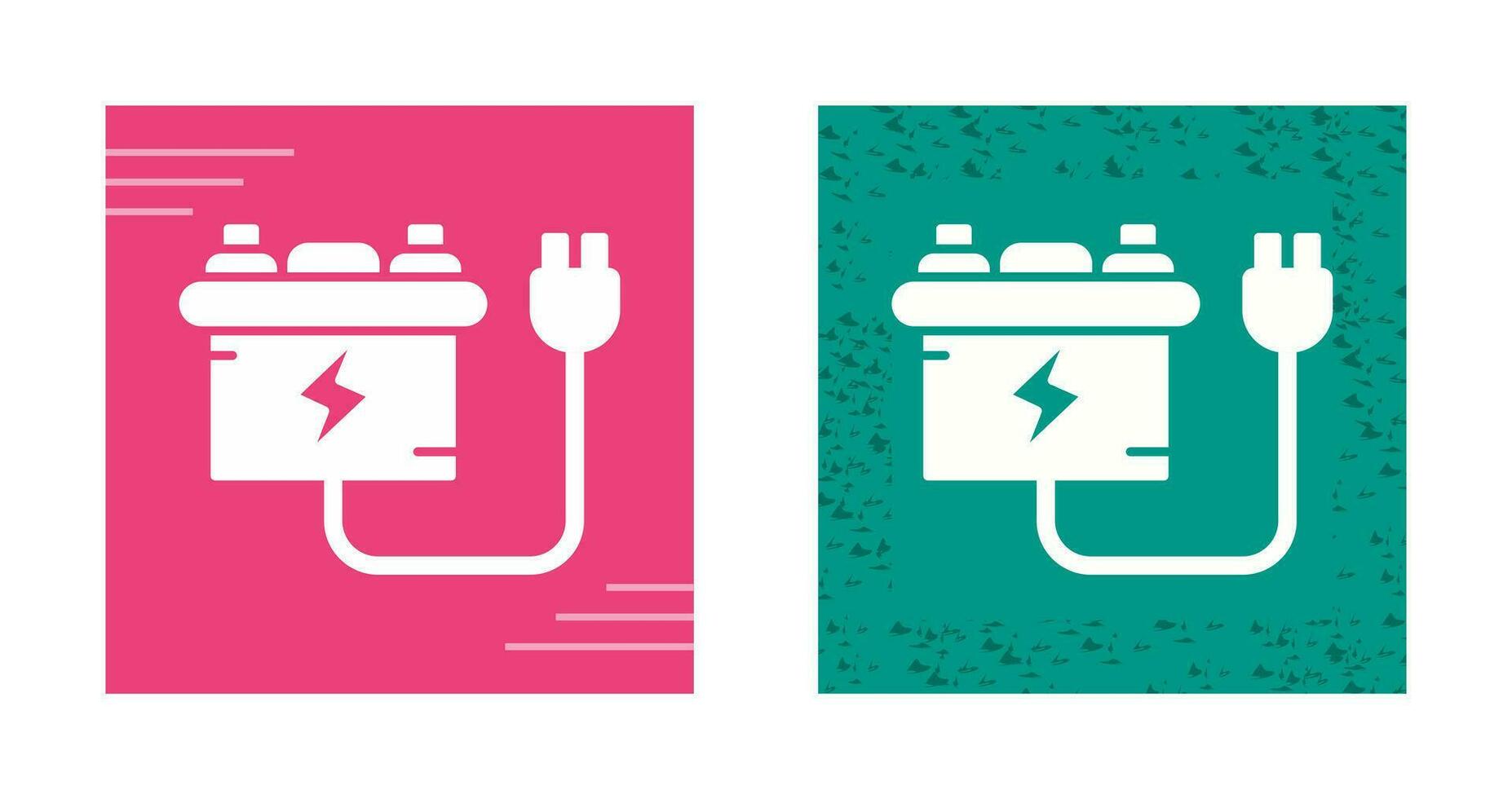 Battery charger Vector Icon