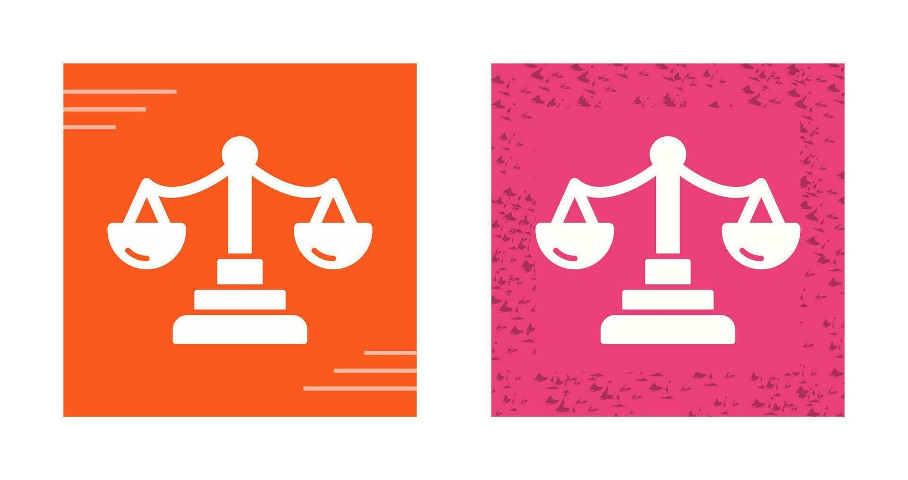 Justice Scale Vector Icon