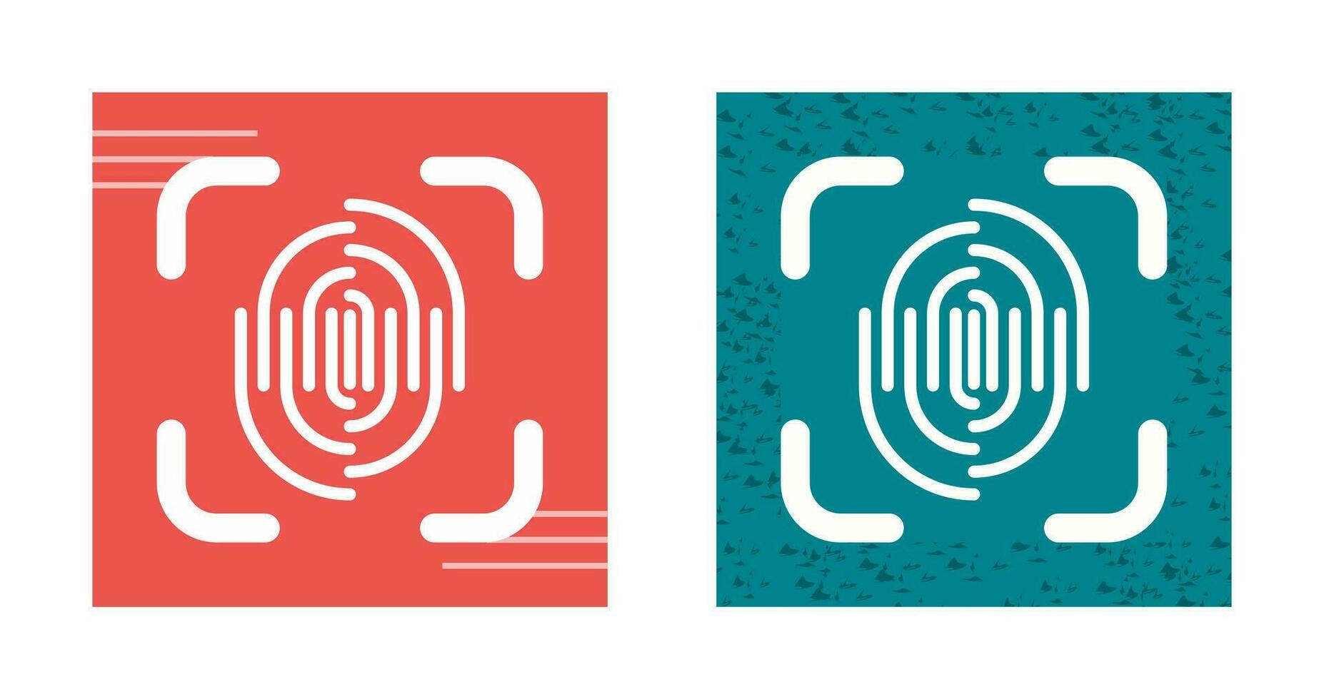Fingerprint Vector Icon