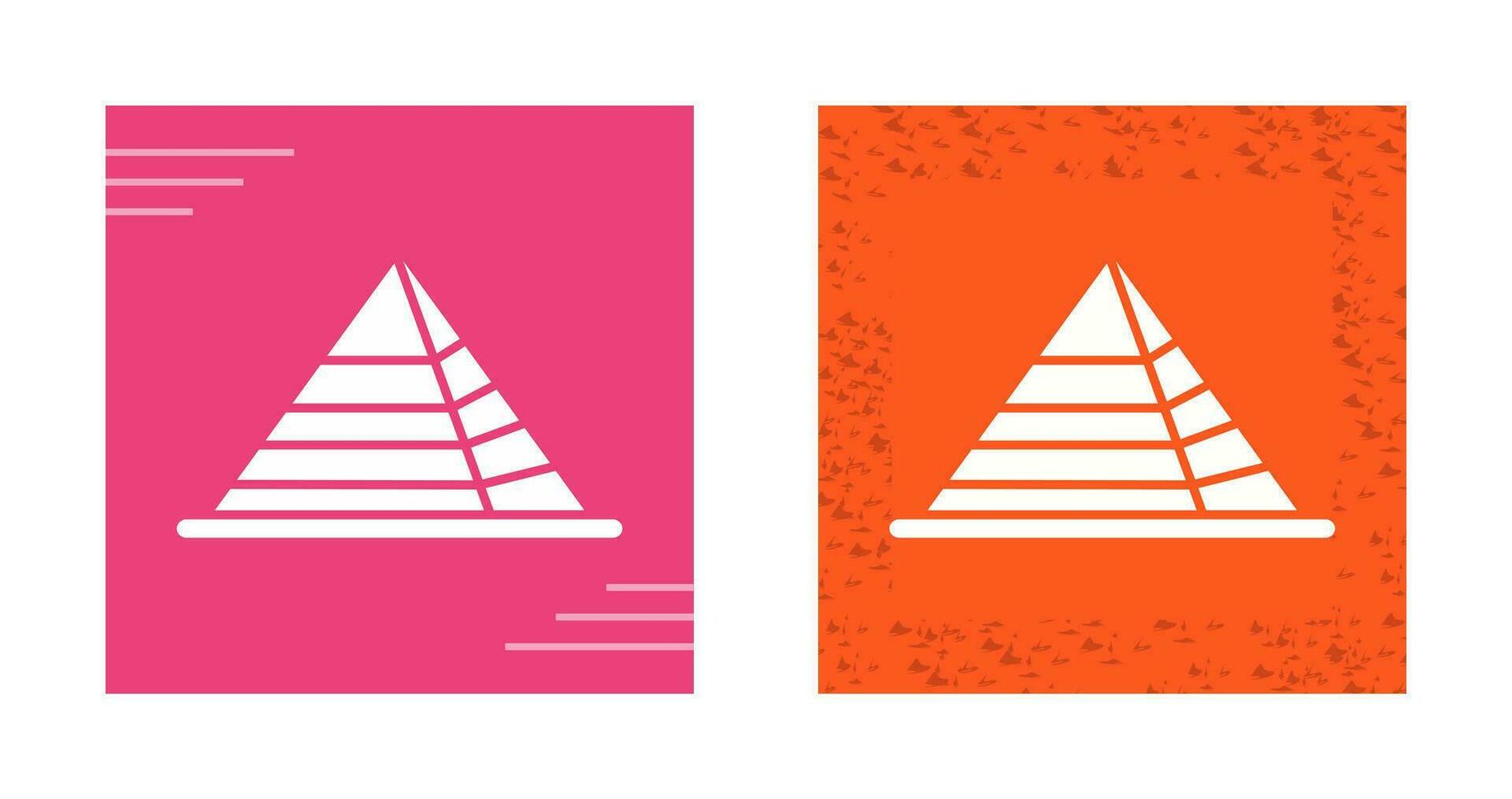 Pyramid Vector Icon