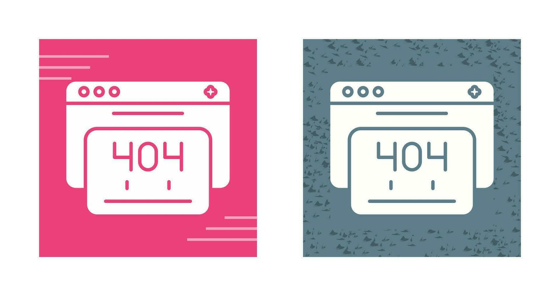 404 Error Vector Icon