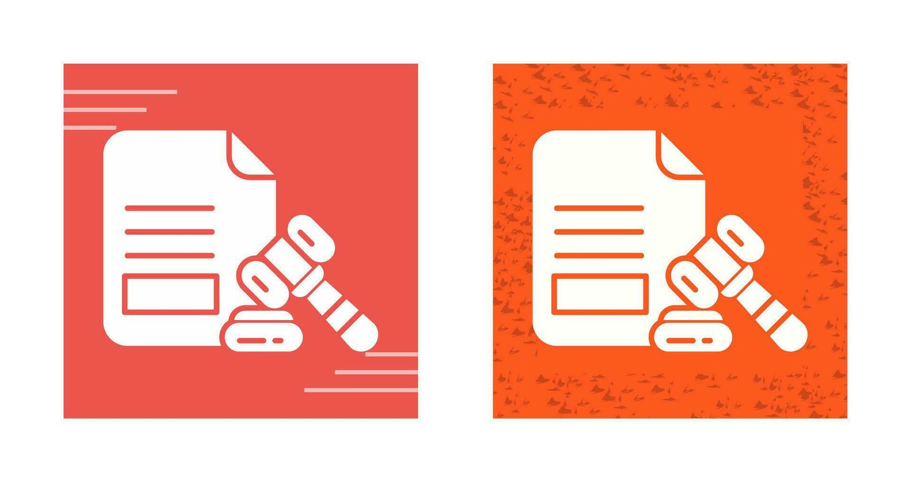 Legal Paper Vector Icon