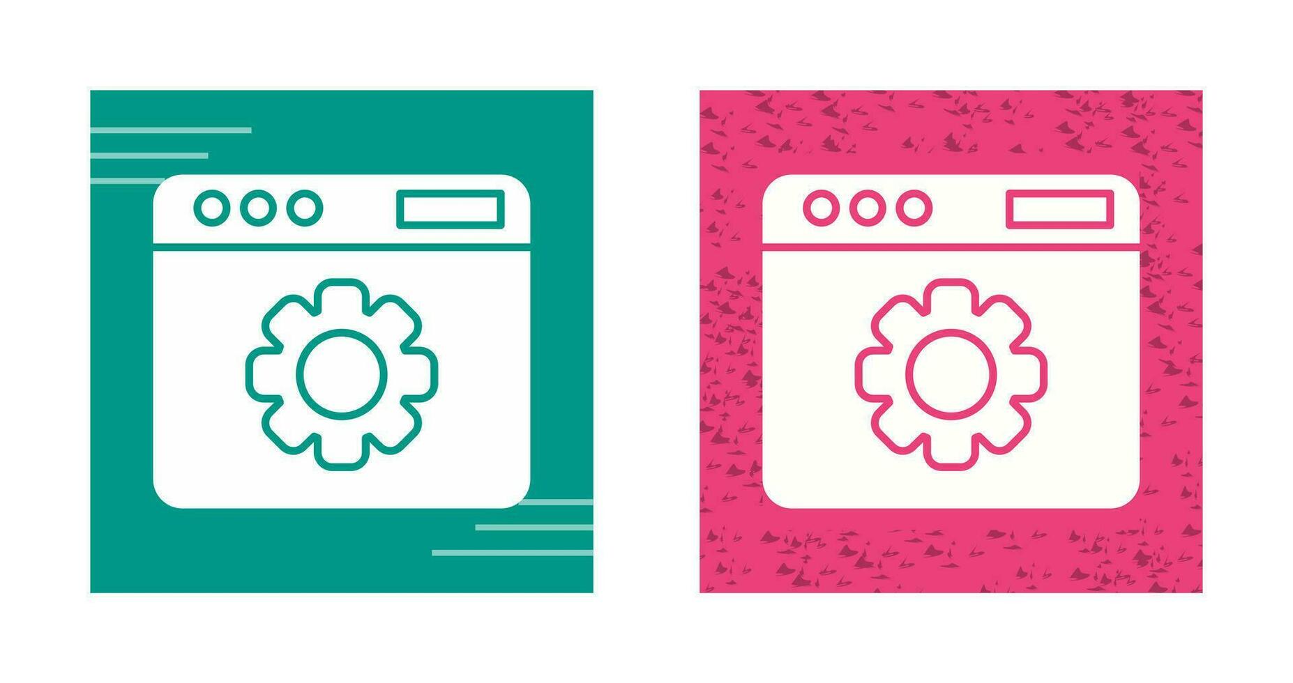 Web Settings Vector Icon