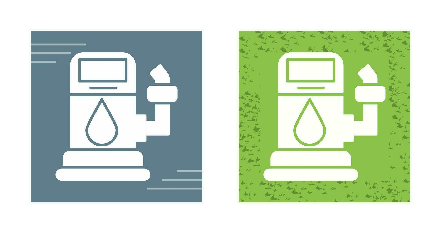 icono de vector de gasolinera