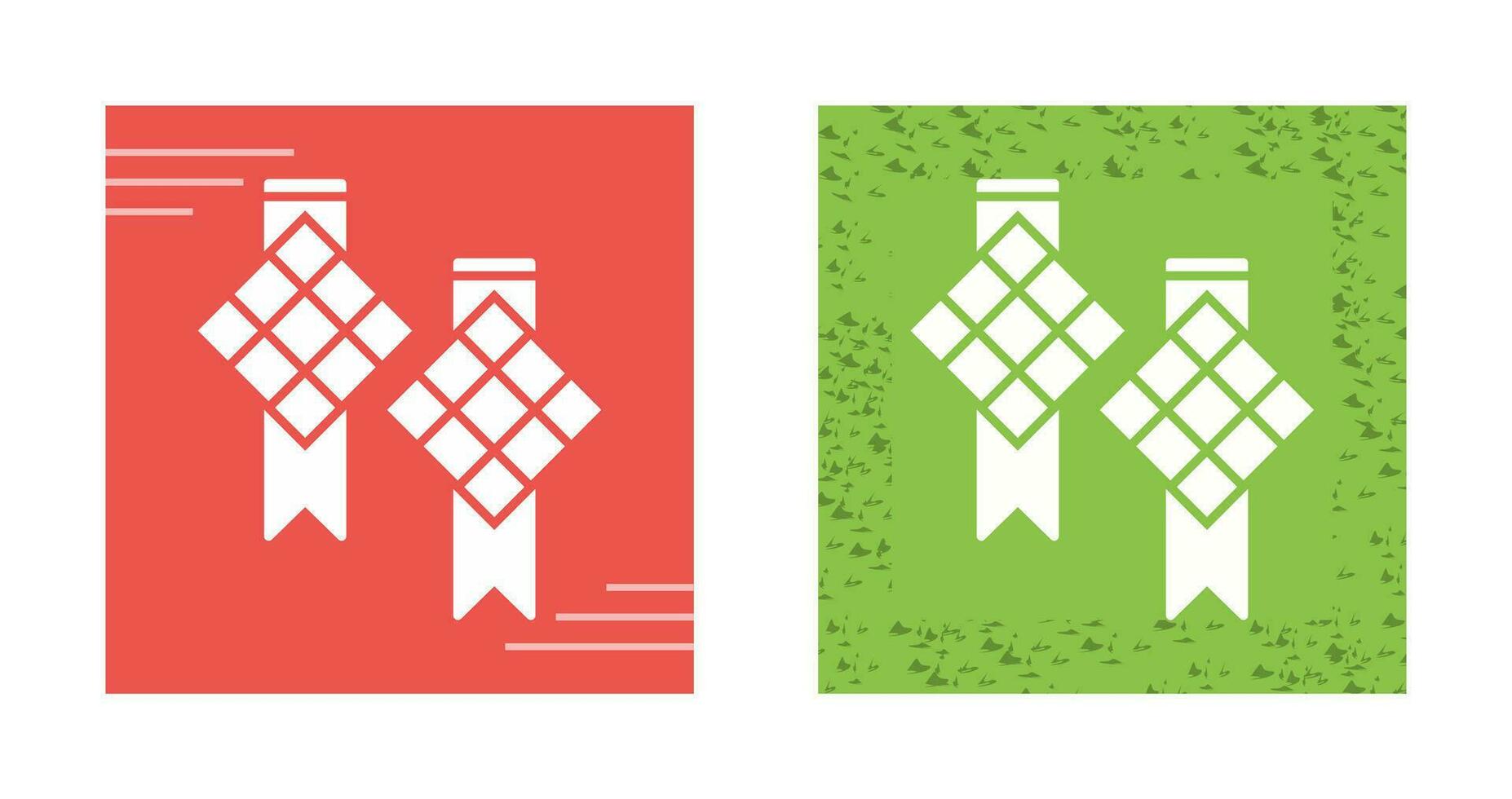 Ketupat Vector Icon