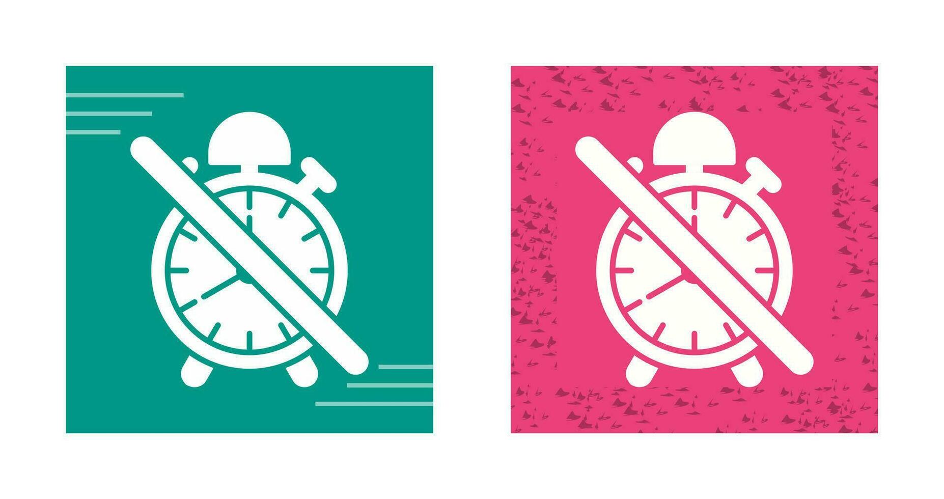 No Alarm Vector Icon