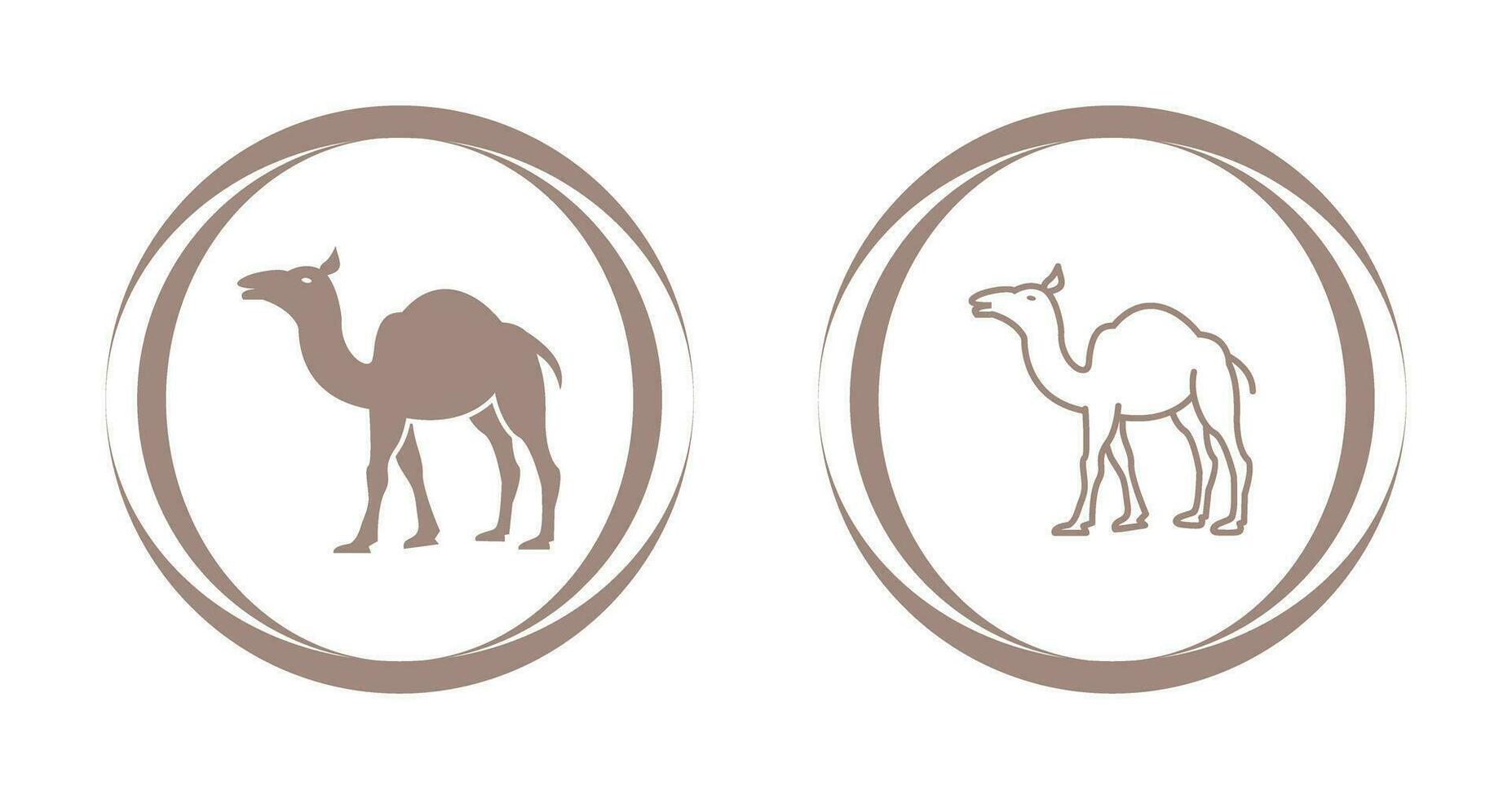 Camel Vector Icon