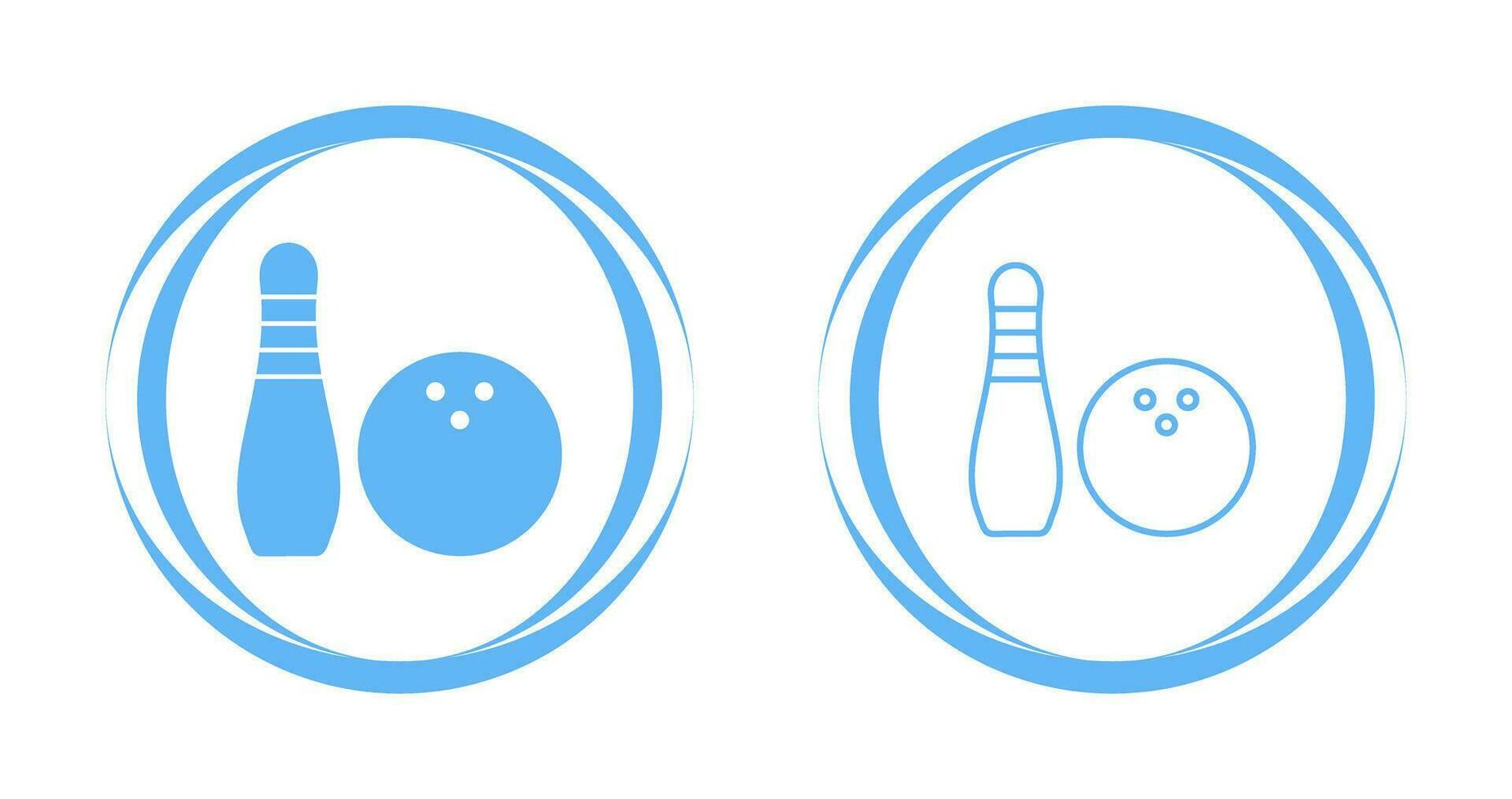 Bowling Vector Icon