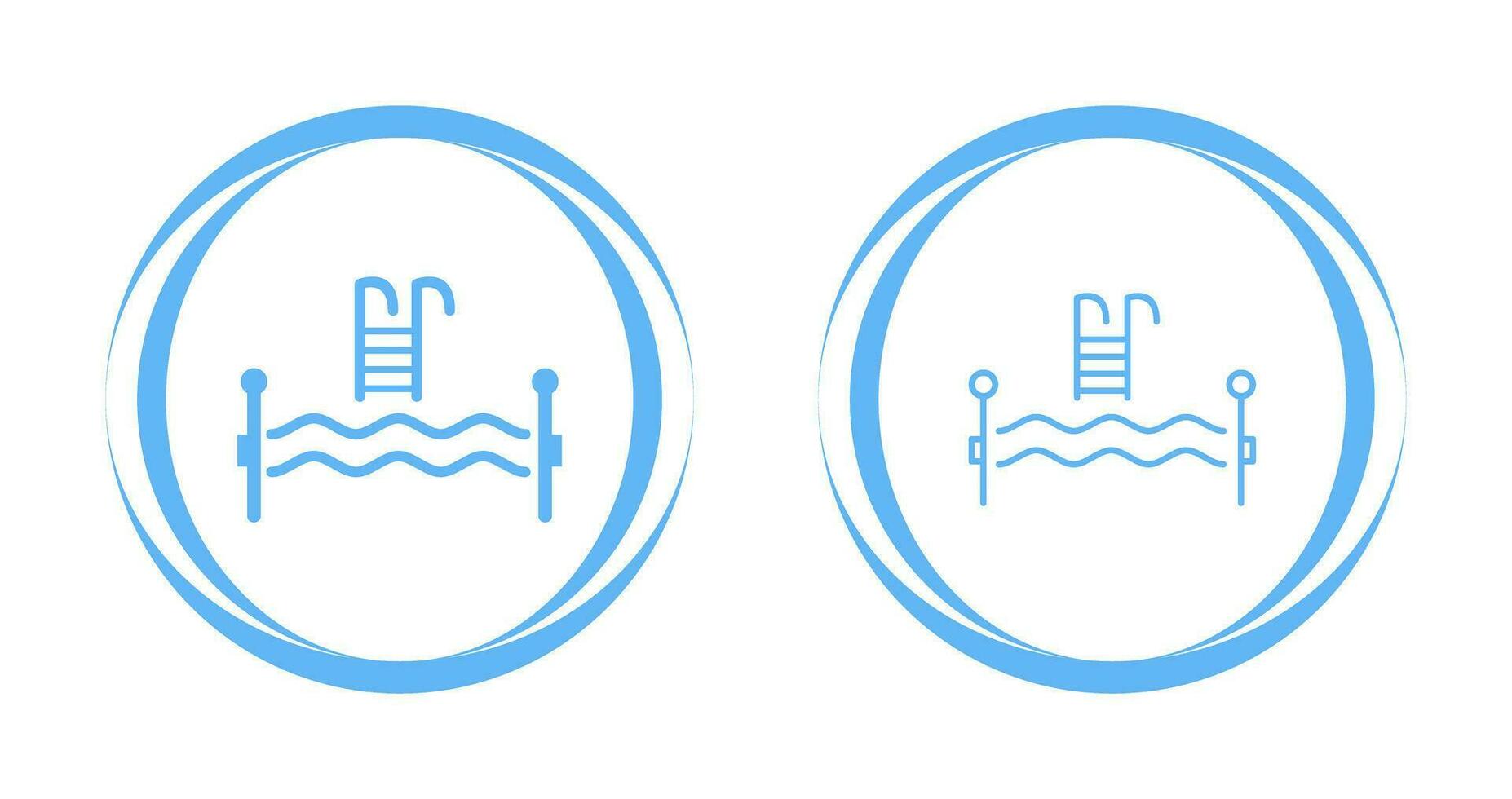 Swimming Pool Vector Icon