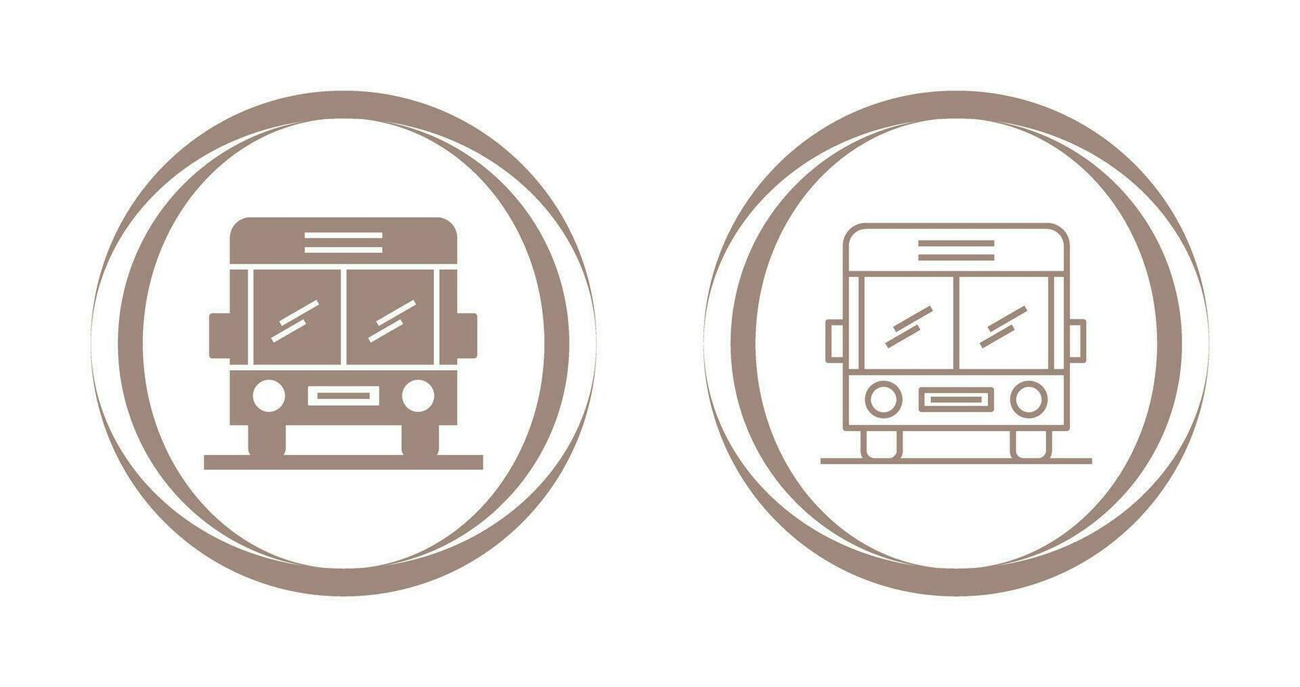 School bus Vector Icon