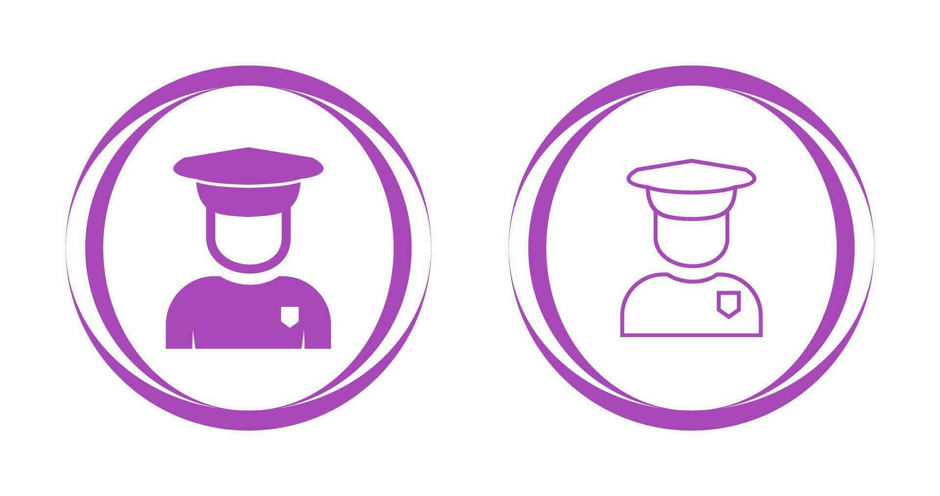 Security Guard Vector Icon