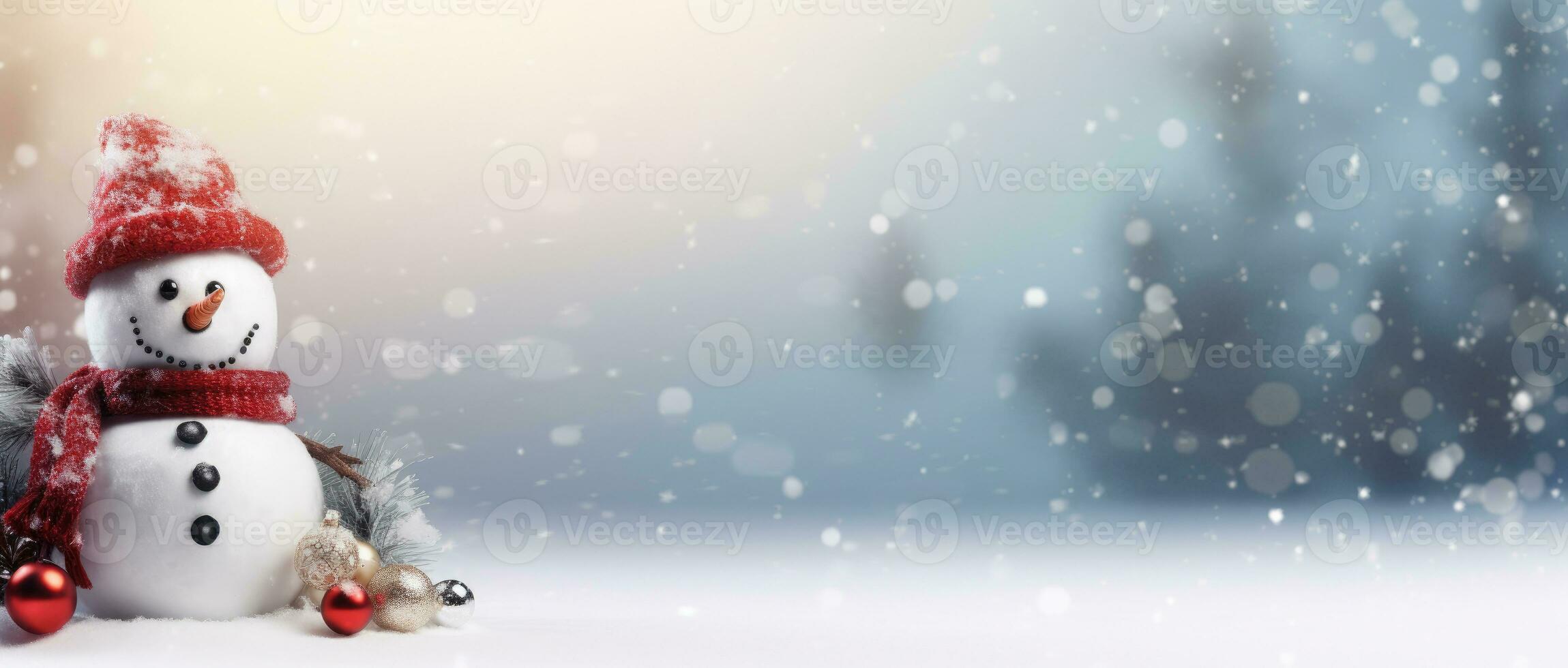 christmas celebration background template illustration. copy space decoration, banner. photo