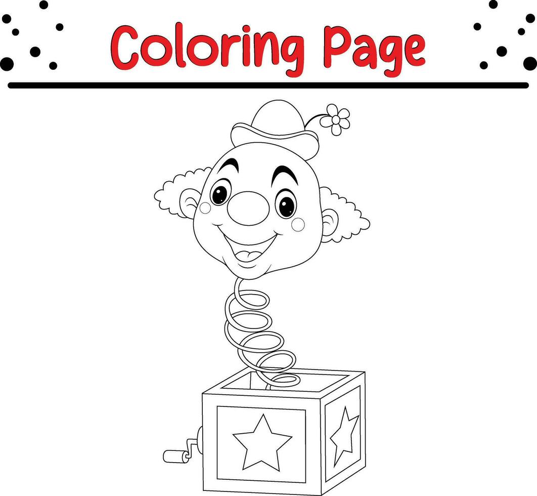 Happy Thanksgiving day carton character coloring page. Vector black and white thanksgiving coloring book.