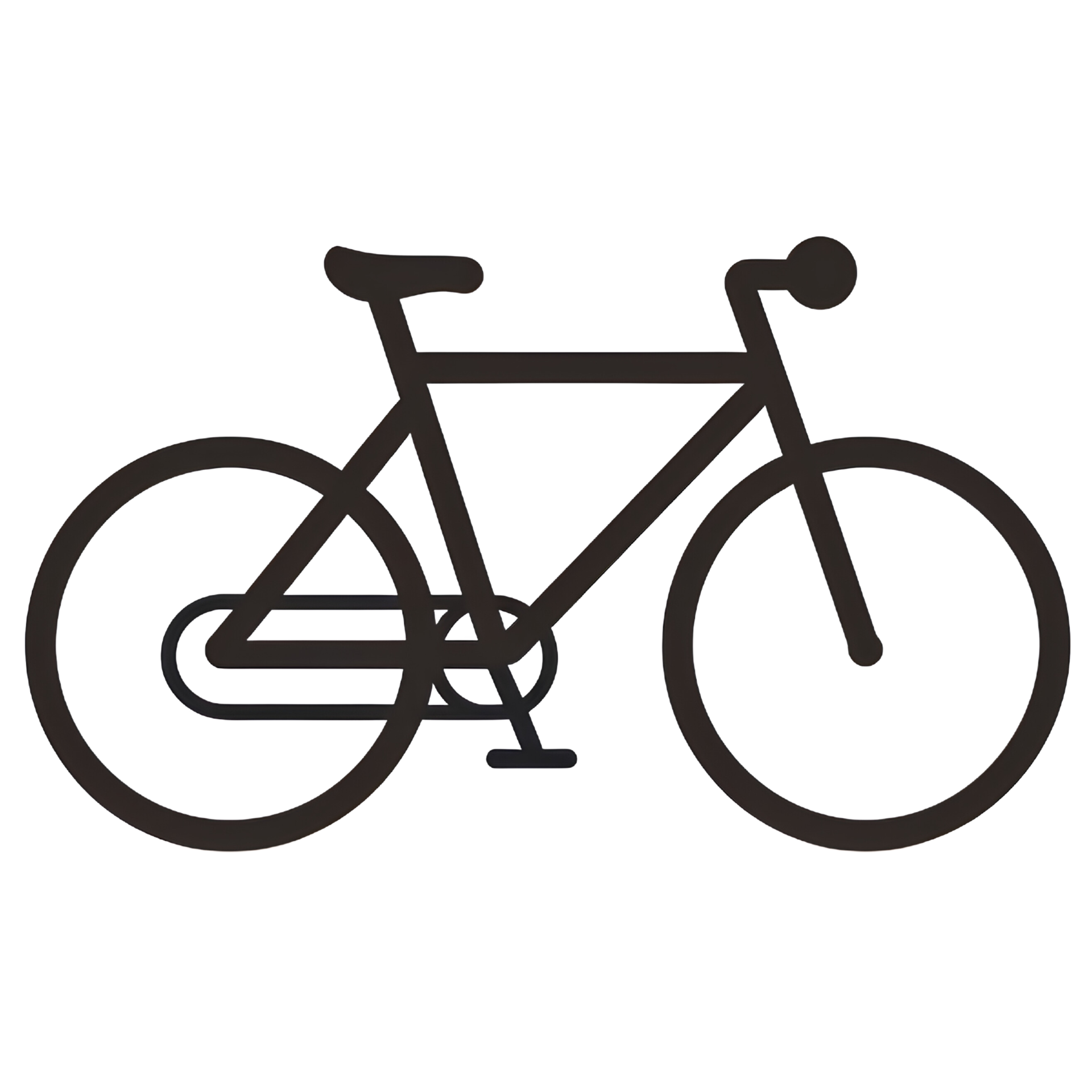 bicycle cartoon ai generative 28782663 PNG